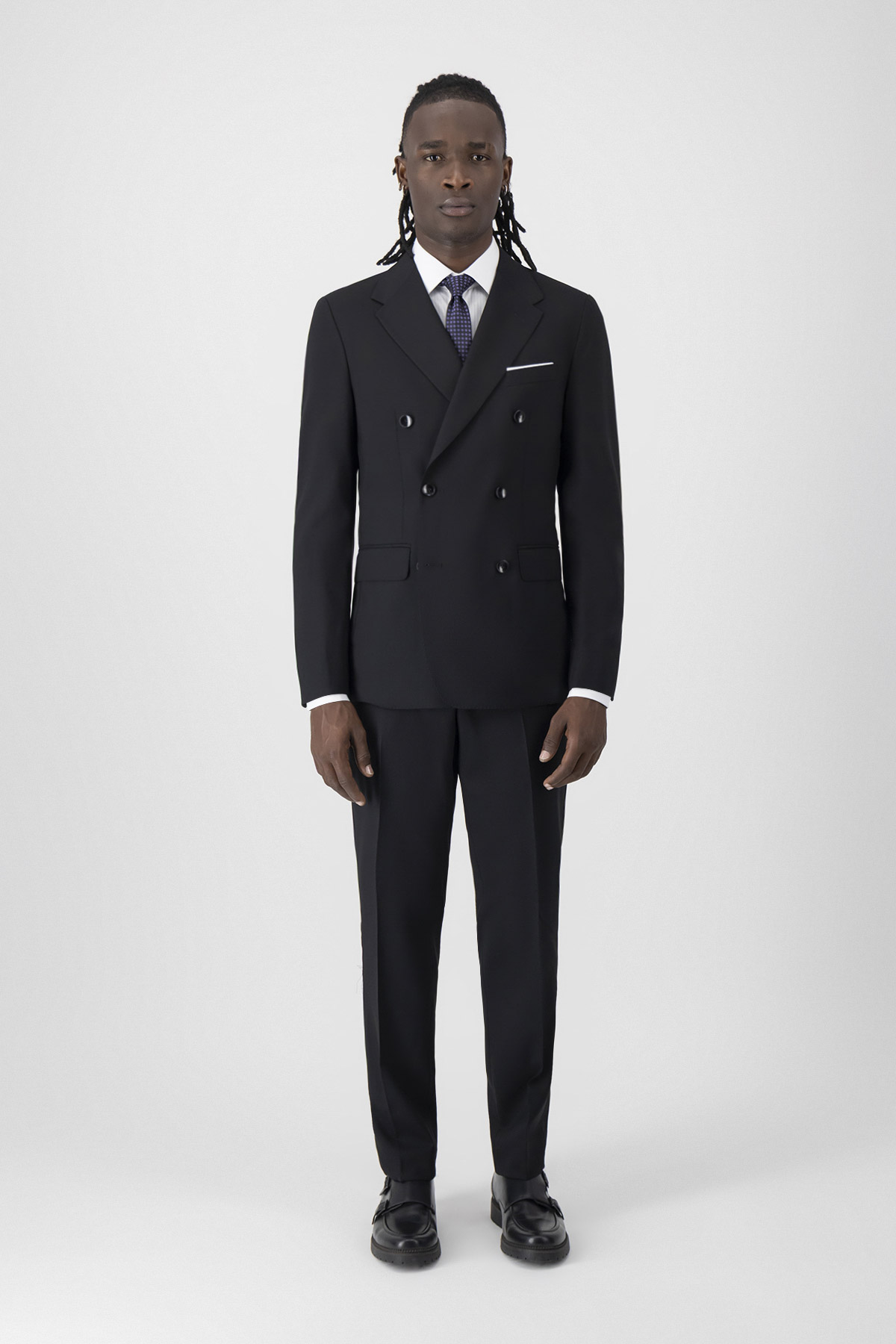 traje hig life negro