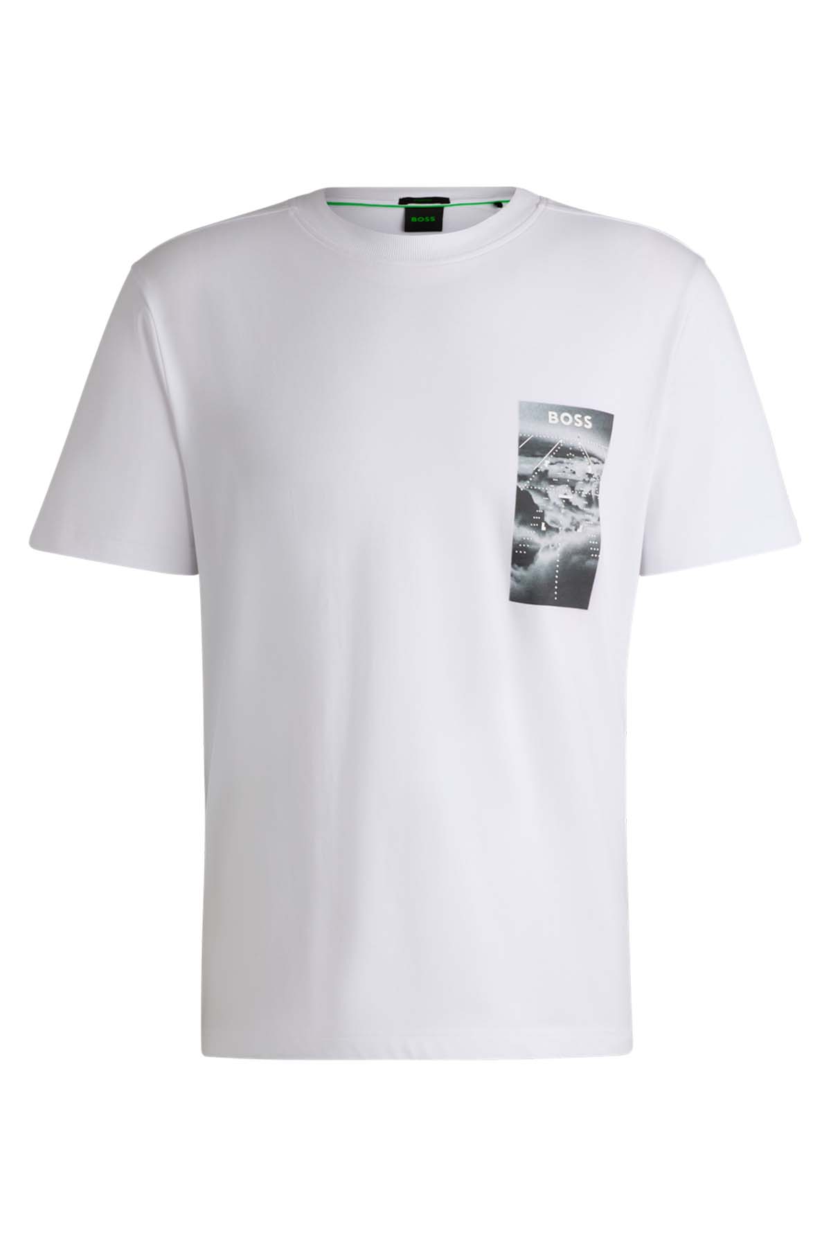 Camiseta de algodón elástico