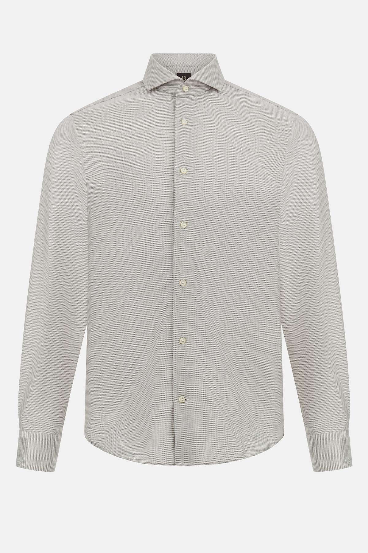 Camisa Formal De Algodón Slim Fit image number 5