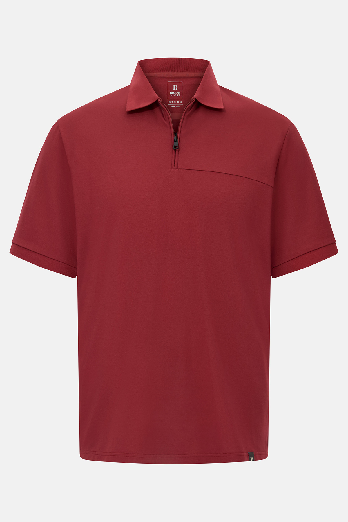 Polo Media Cremallera Cool Jade