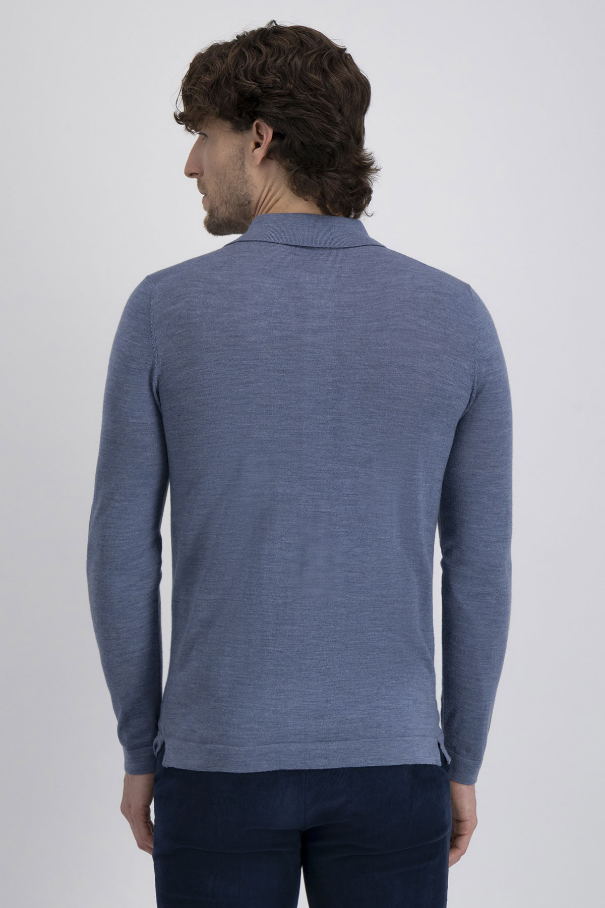 Suéter Casual Merino Wool Contemporary Fit