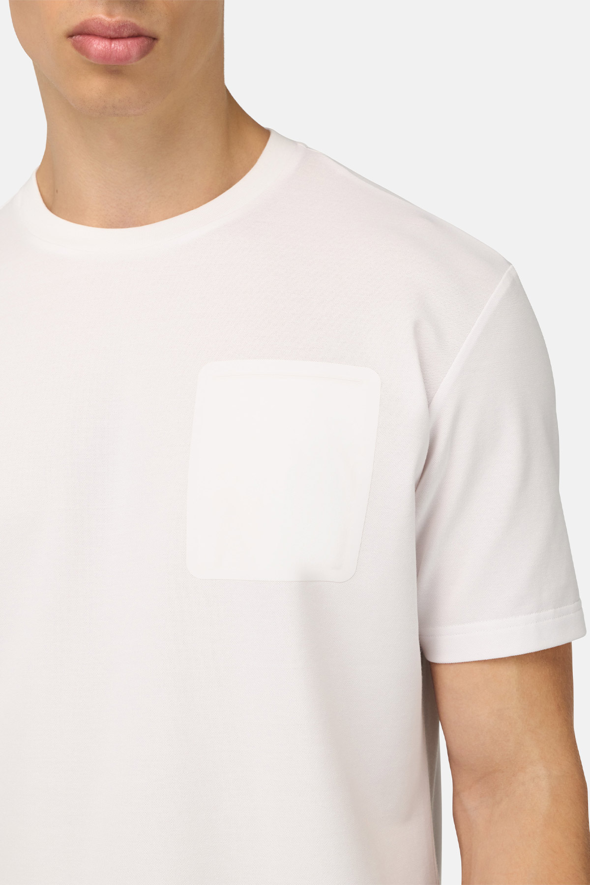 Playera Piqué Cool Jade Con Bolsillo