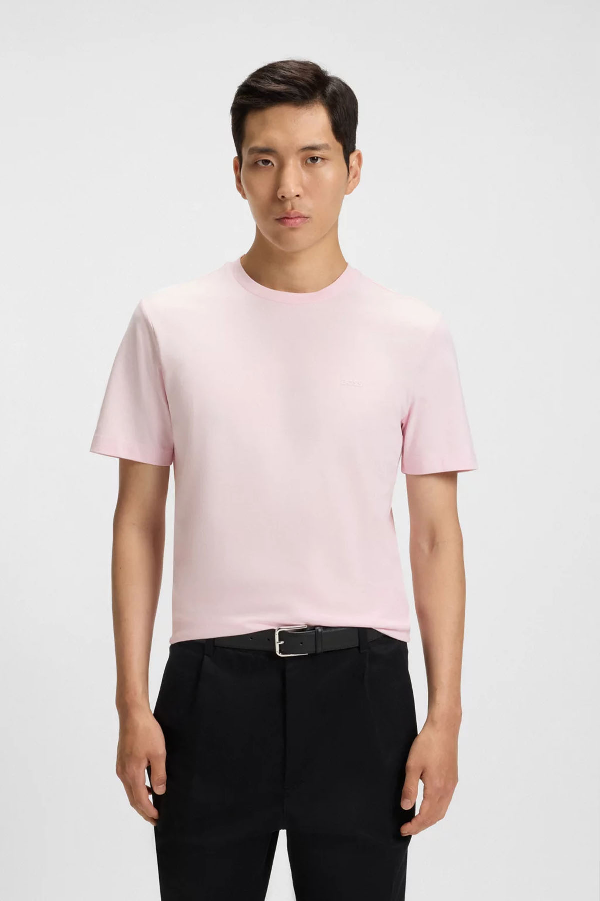 Camiseta De Jersey De Algodón Con Detalle De Logotipo
