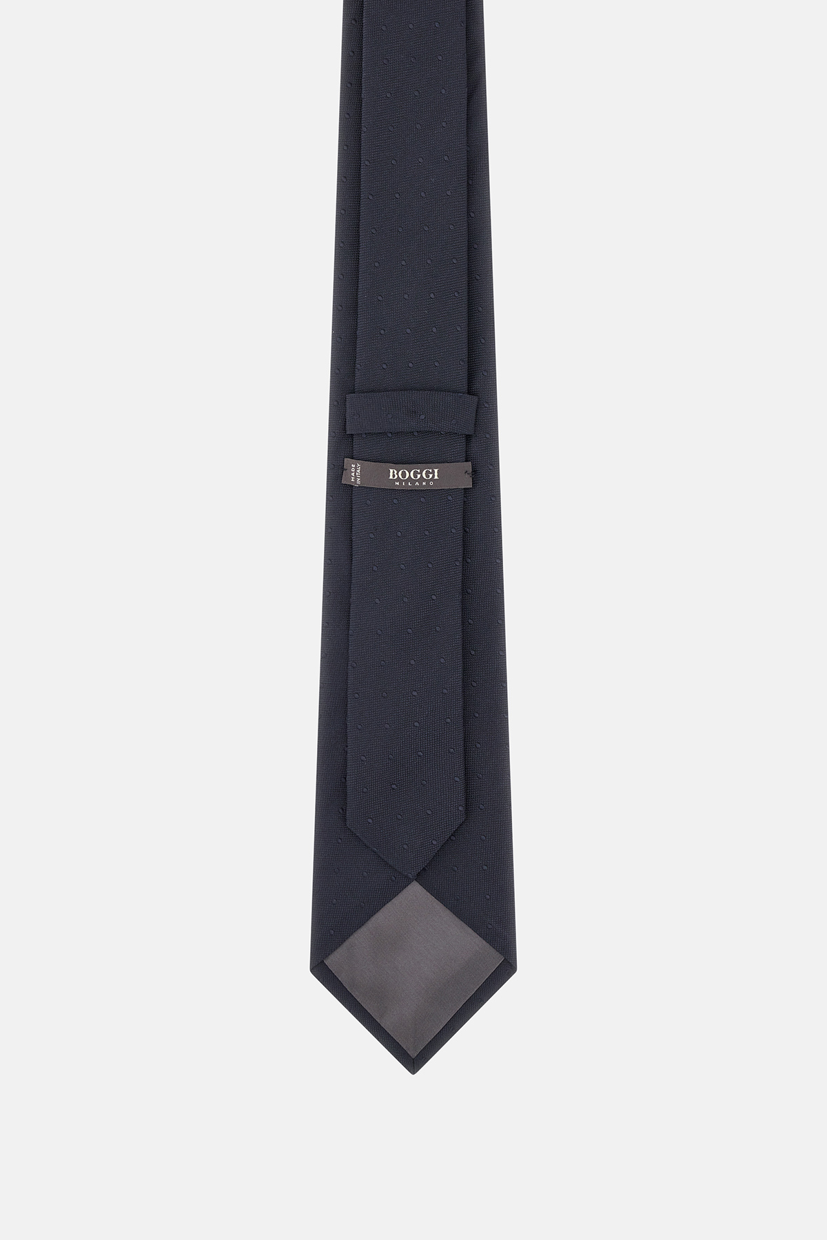 Corbata Mezcla De Seda Con Lunares image number 1