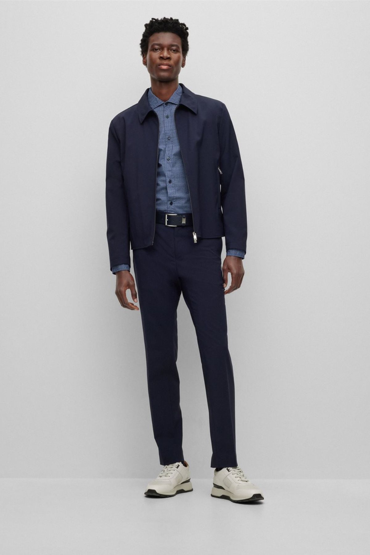 CAMISA HUGO BOSS SLIM FIT DE ALGODÓN image number 0