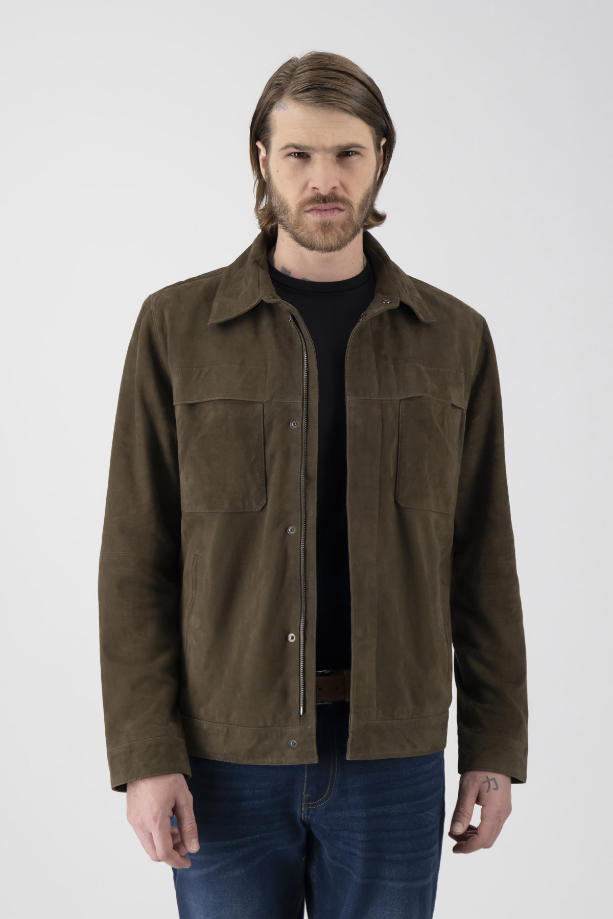 Chamarra La Vera Pelle Contemporary Fit