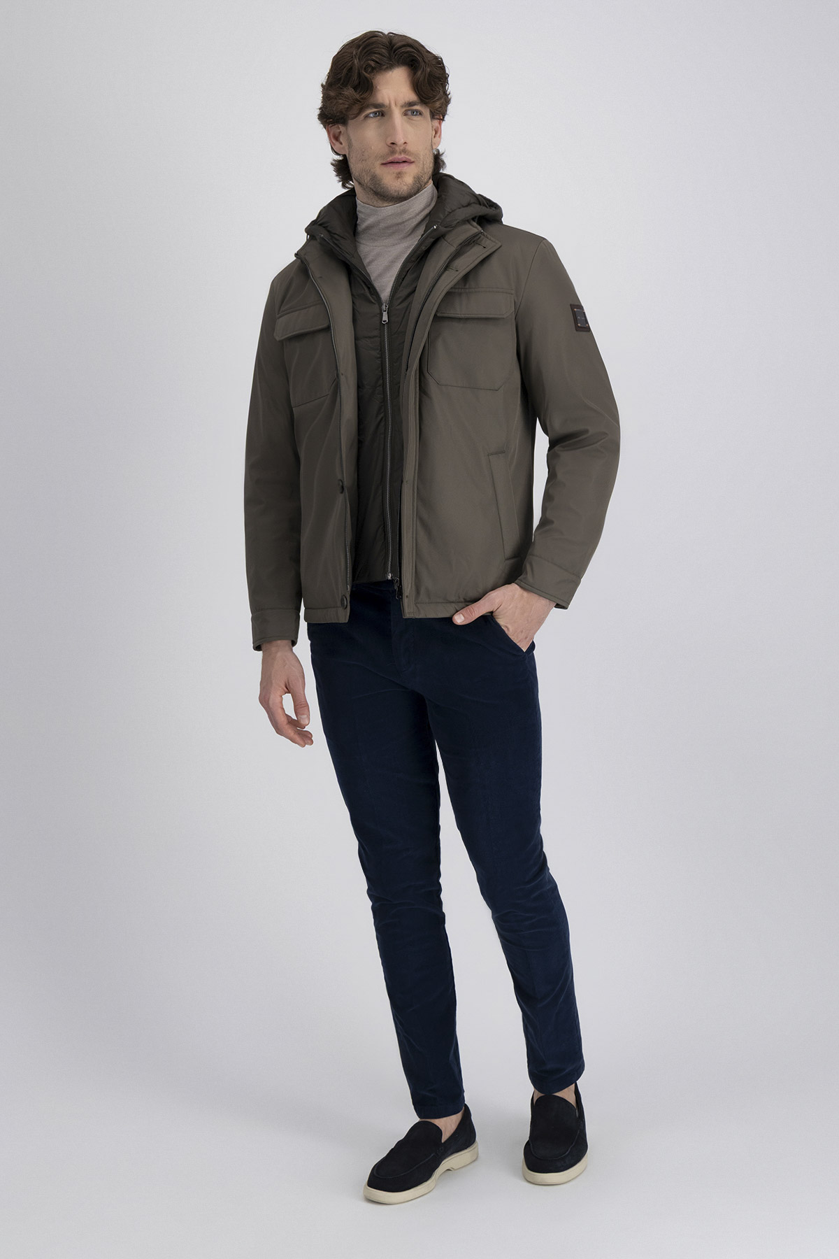 Chamarra Casual Contemporary Fit