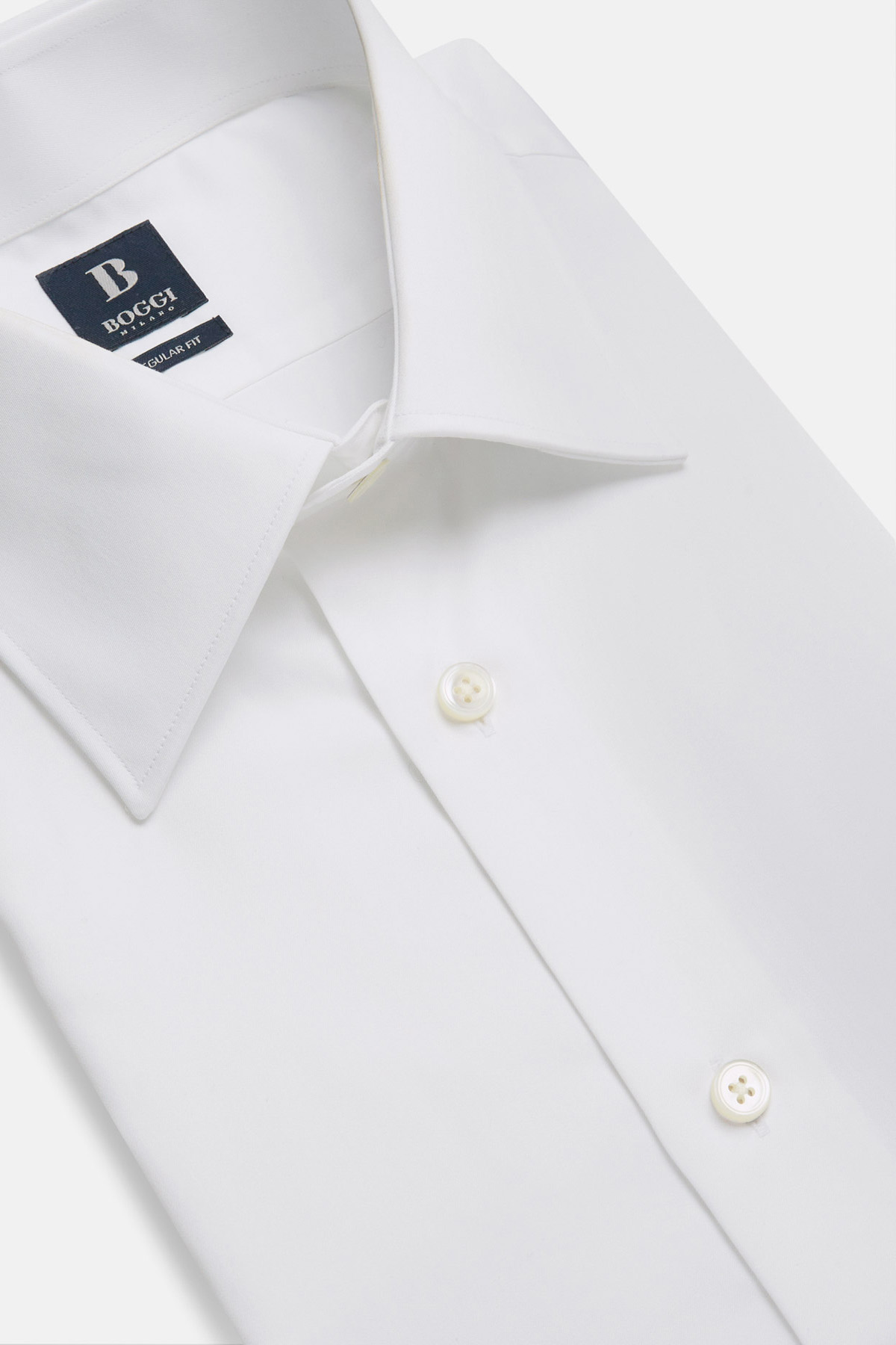CAMISA FORMAL BLANCA BOGGI image number 5