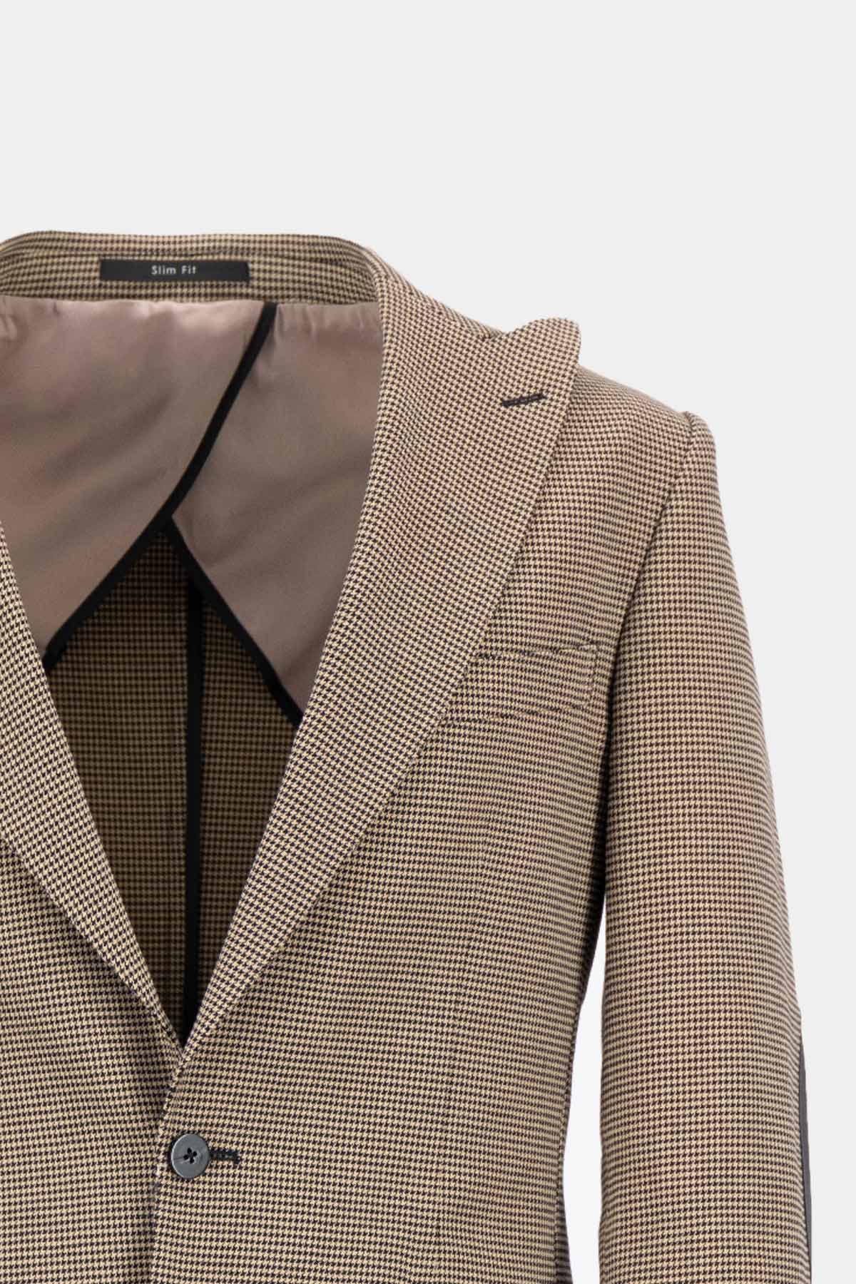 SACO CASUAL SLIM FIT CAFÉ image number 1