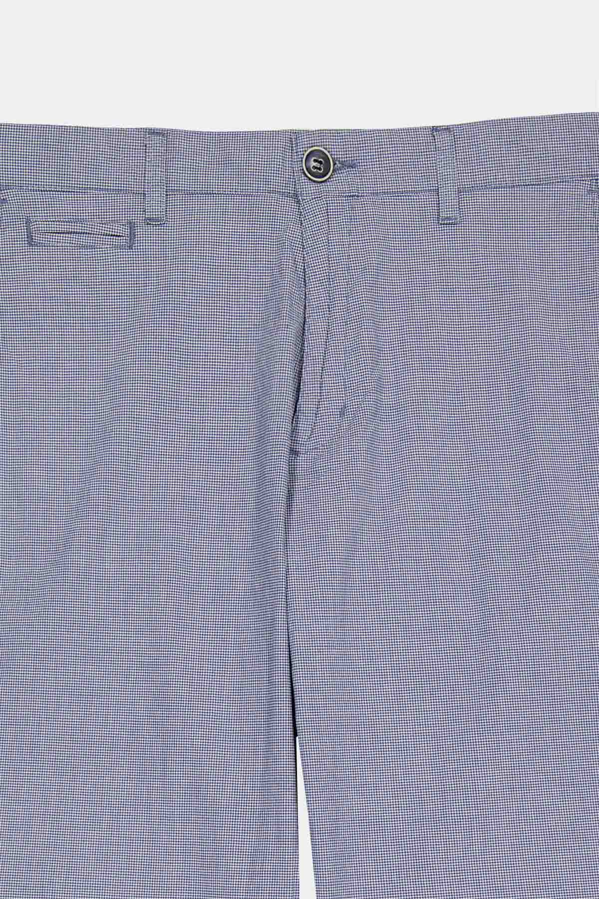 PANTALÓN CHINO CALDERONI AZUL CONTEMPORARY FIT image number 1