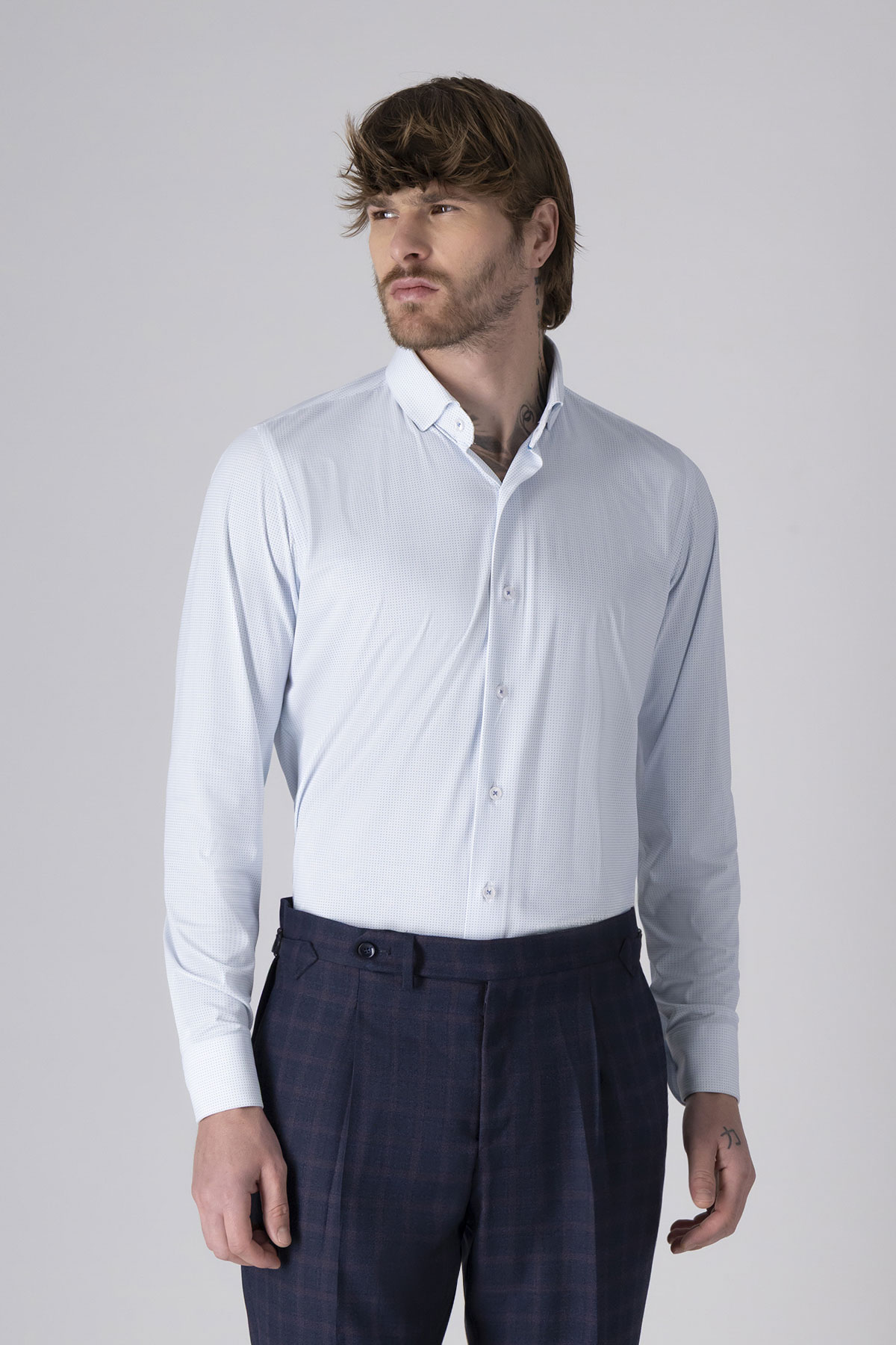 Camisa Casual Slim Fit High Life
