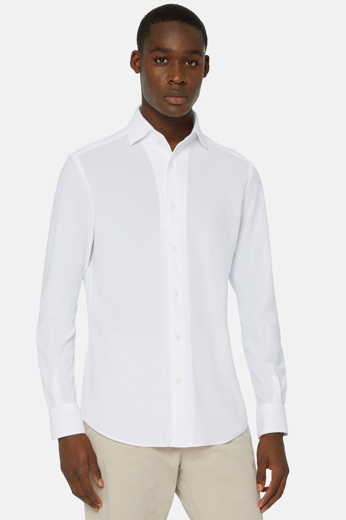 CAMISA CASUAL BLANCA BOGGI