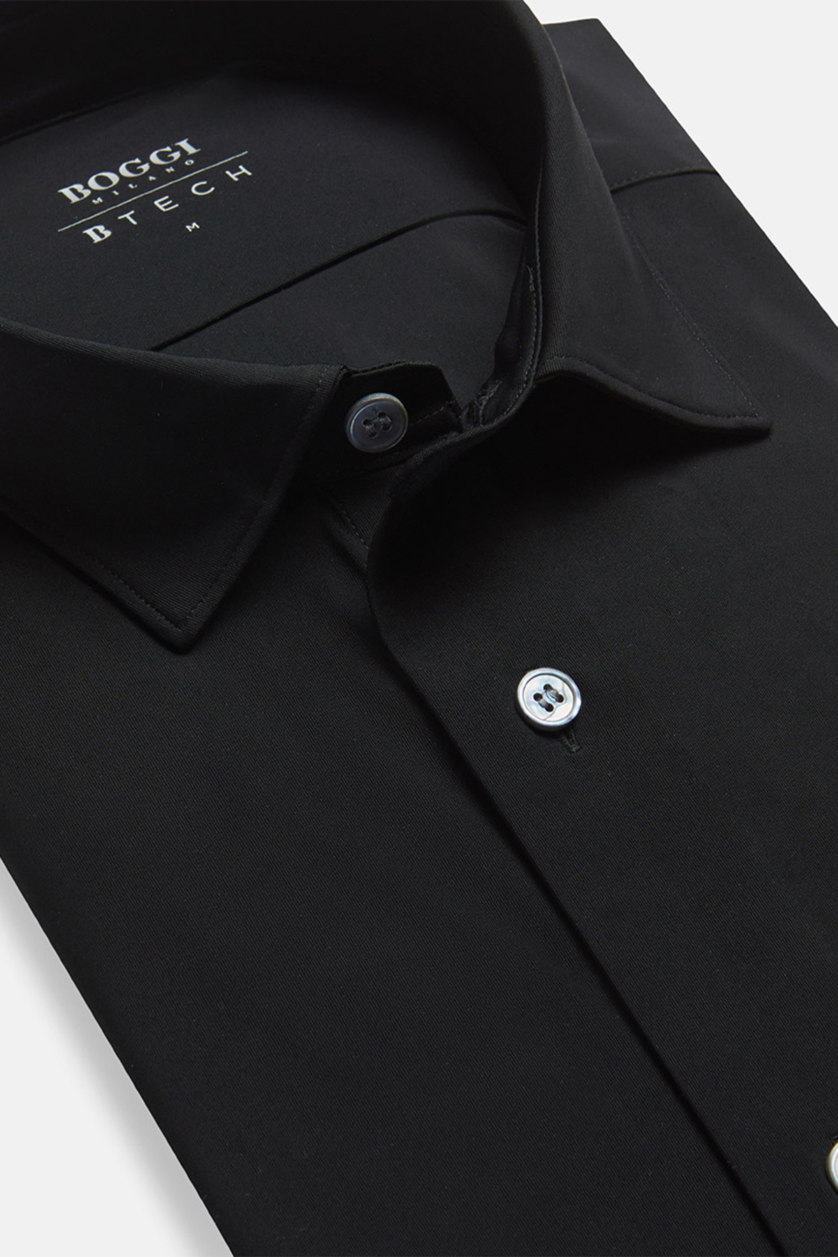 Camisa Casual De Nailón Elástico image number 4