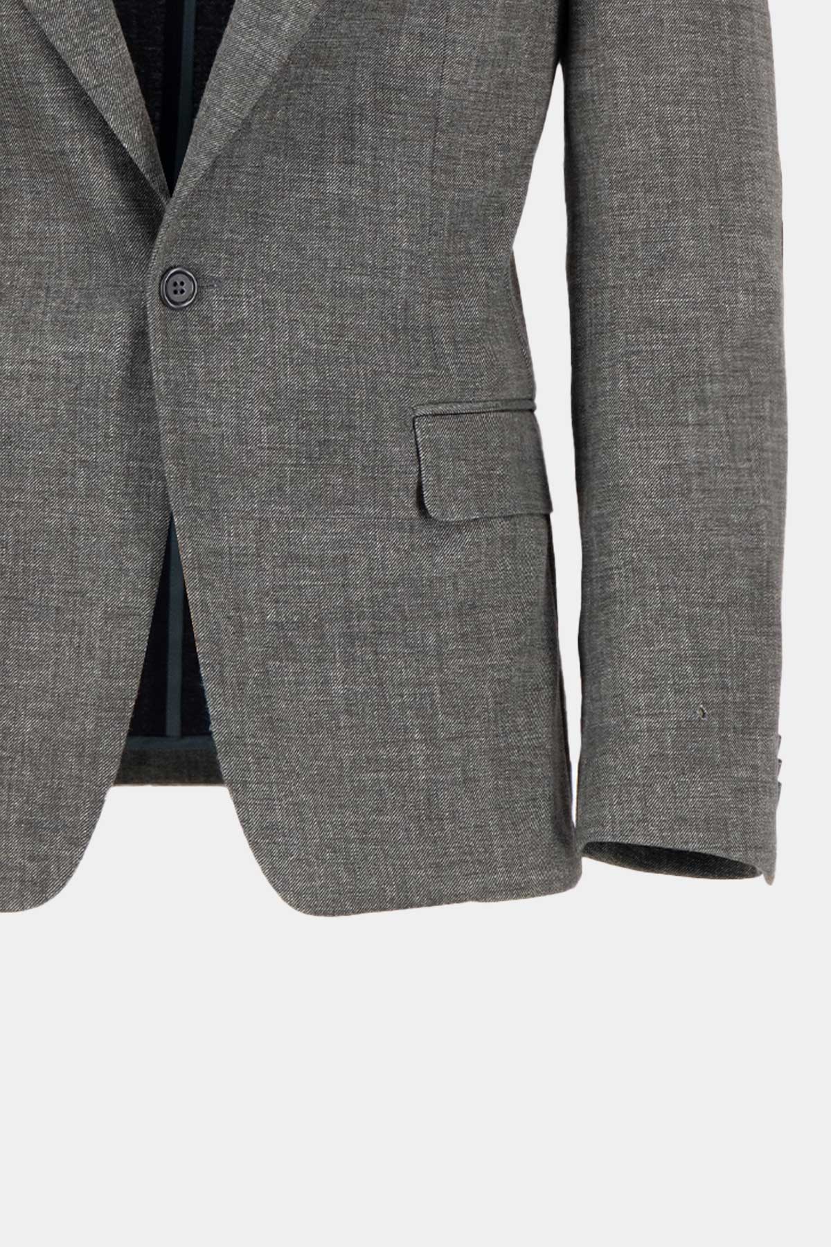 SACO CASUAL SLIM FIT VERDE OSCURO image number 2
