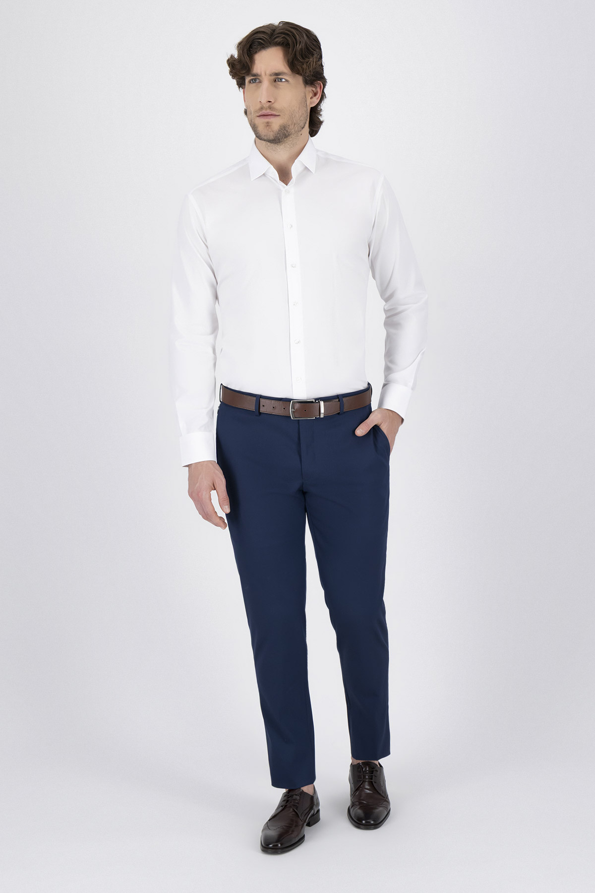 Camisa Formal Non Iron Contemporary Fit