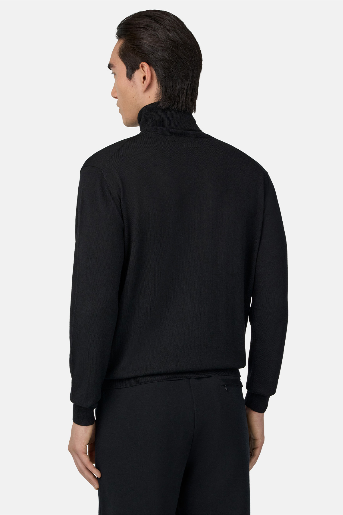 Sueter De Cuello Alto De Lana Merina