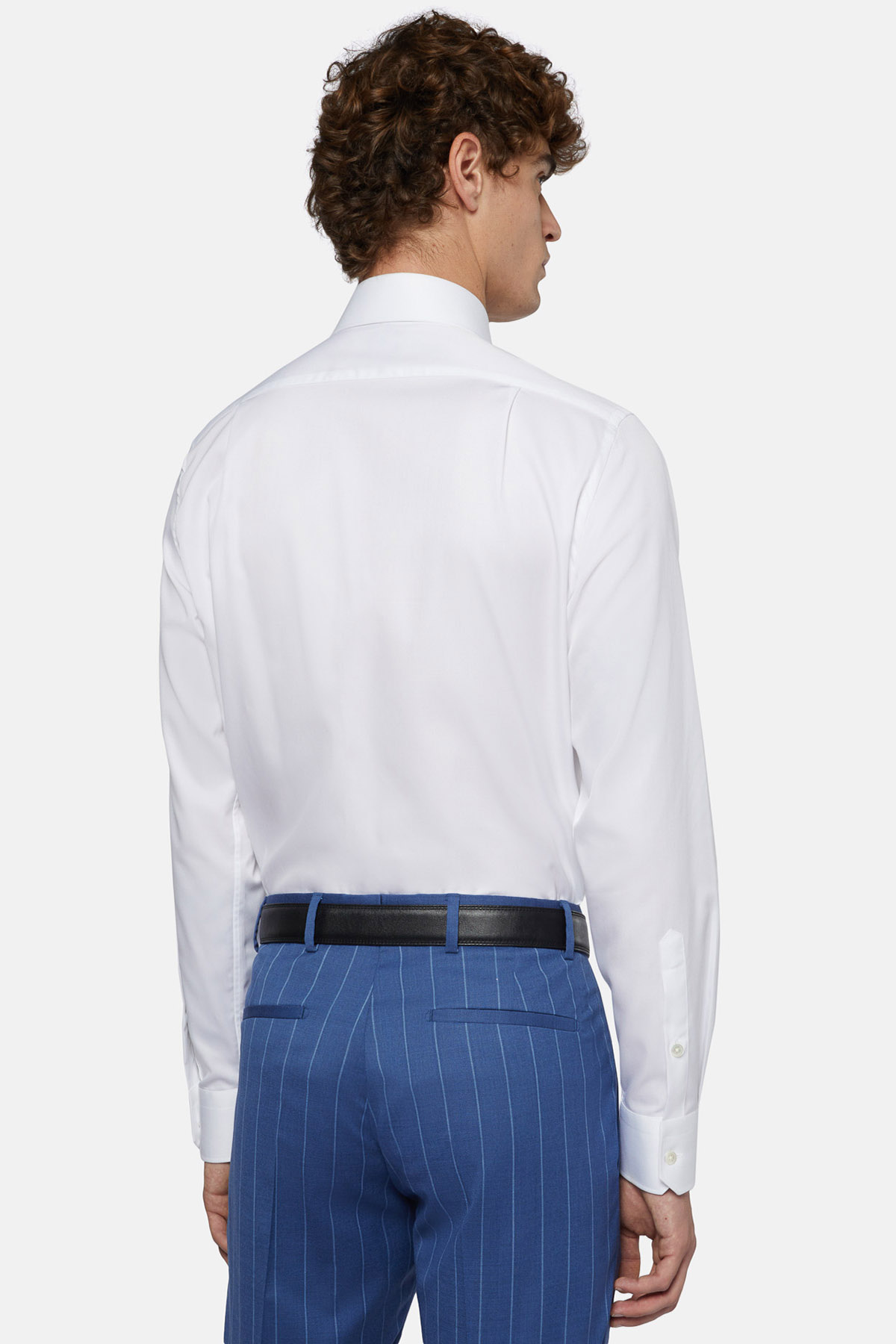 CAMISA FORMAL BLANCA BOGGI image number 2