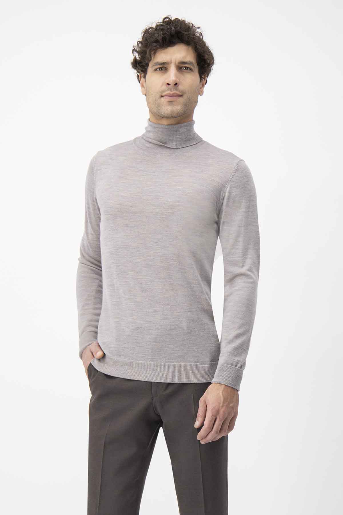 PANTALON FORMAL CALDERONI COLOR CAFÉ SLIM FIT image number 0