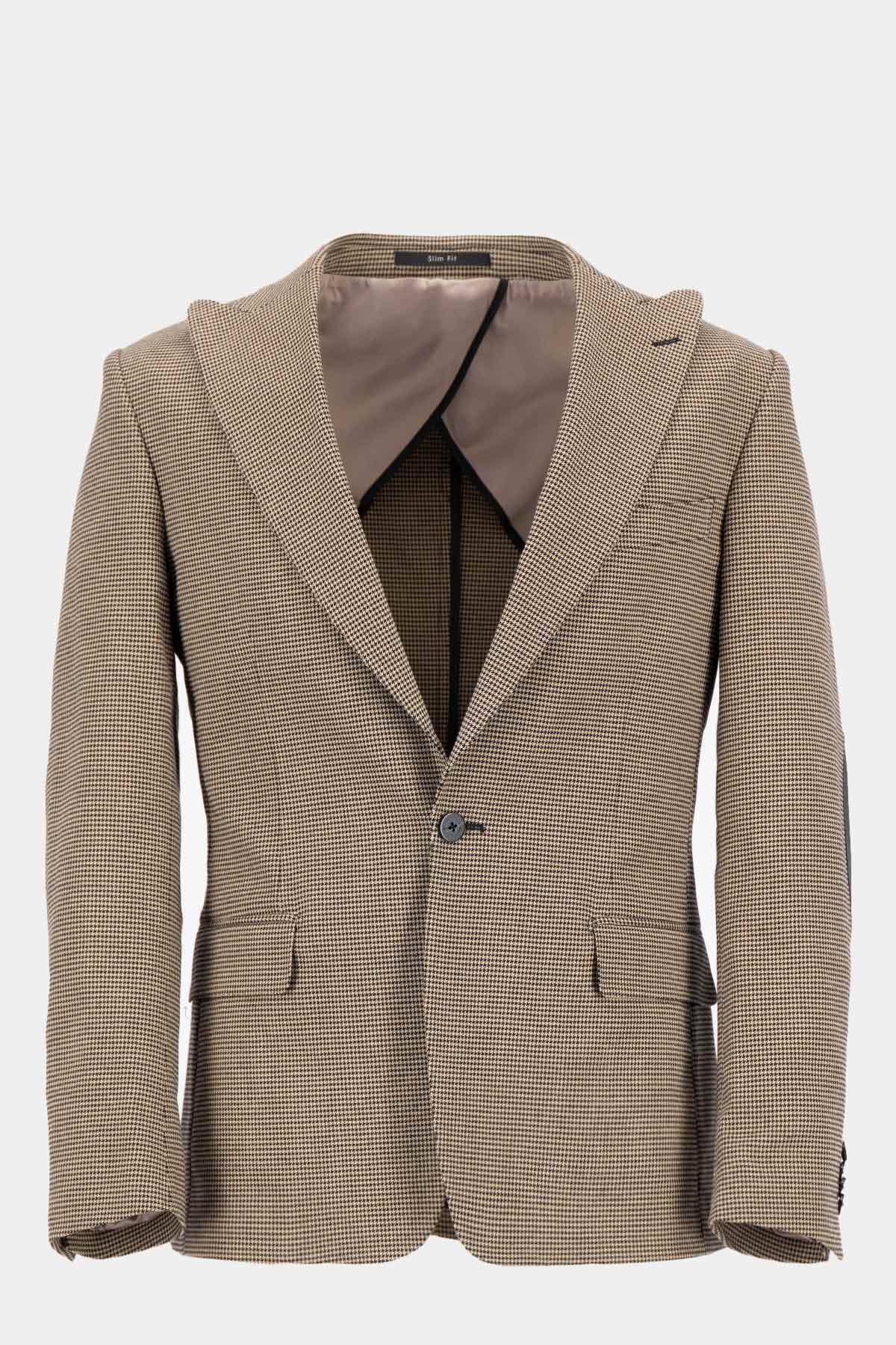 SACO CASUAL SLIM FIT CAFÉ image number 0