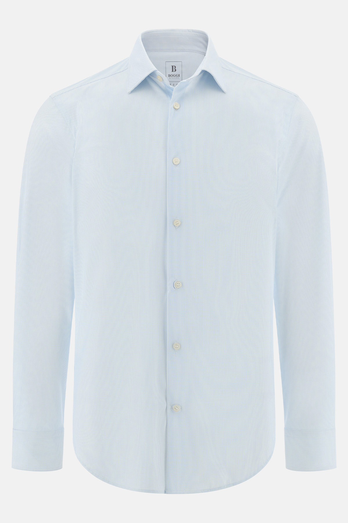 Camisa De Nailon Elástico Slim image number 5