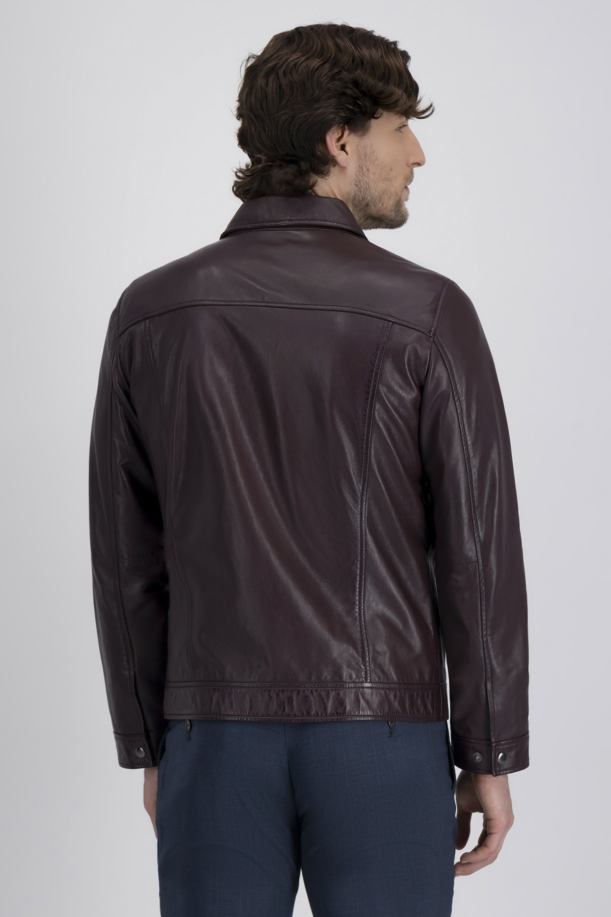 Chamarra La Vera Pelle Contemporary Fit