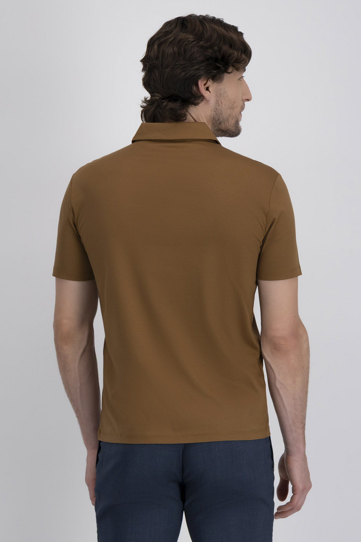 Playera Polo Mercerized Cotton Contemporary Fit