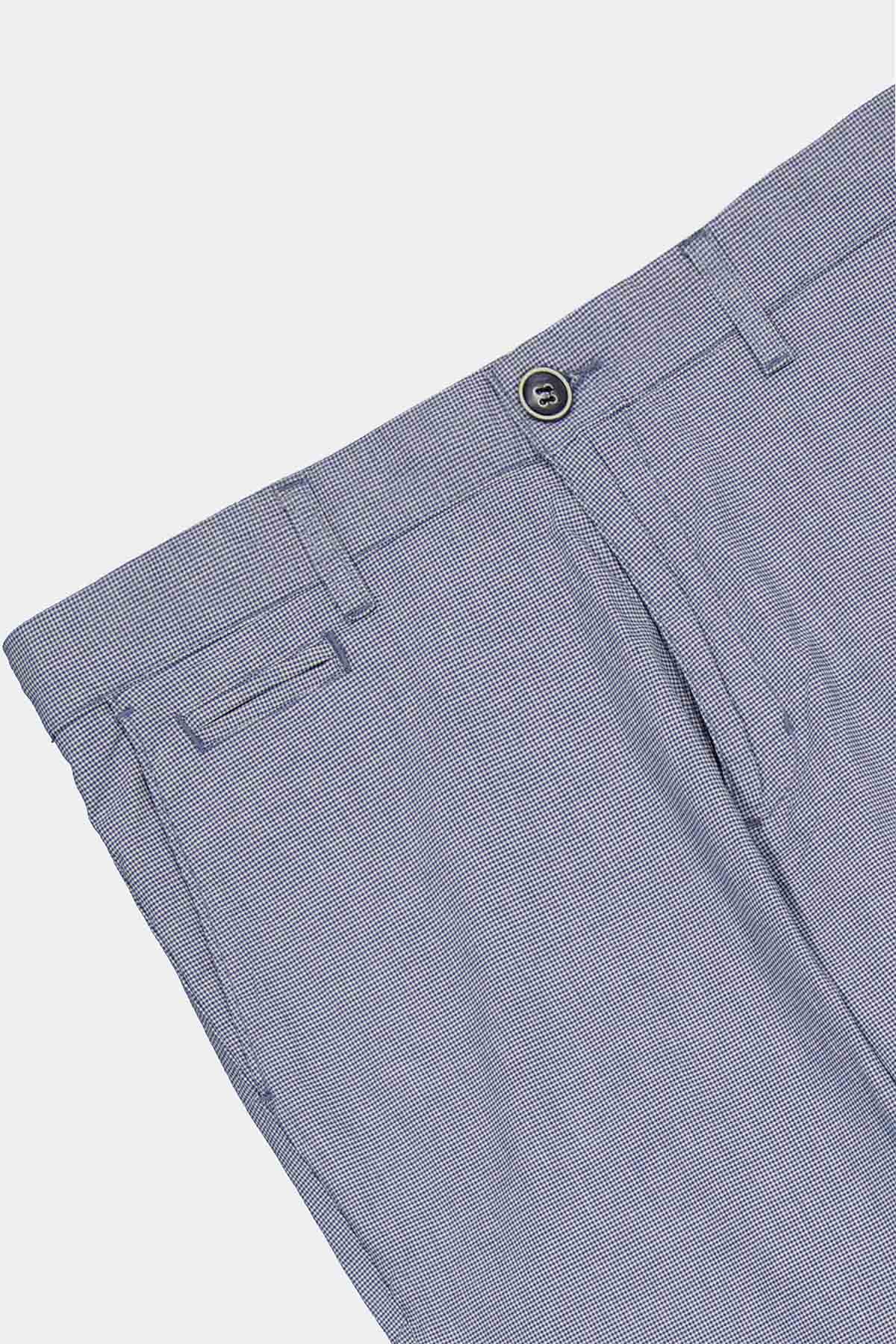 PANTALÓN CHINO CALDERONI AZUL CONTEMPORARY FIT image number 2