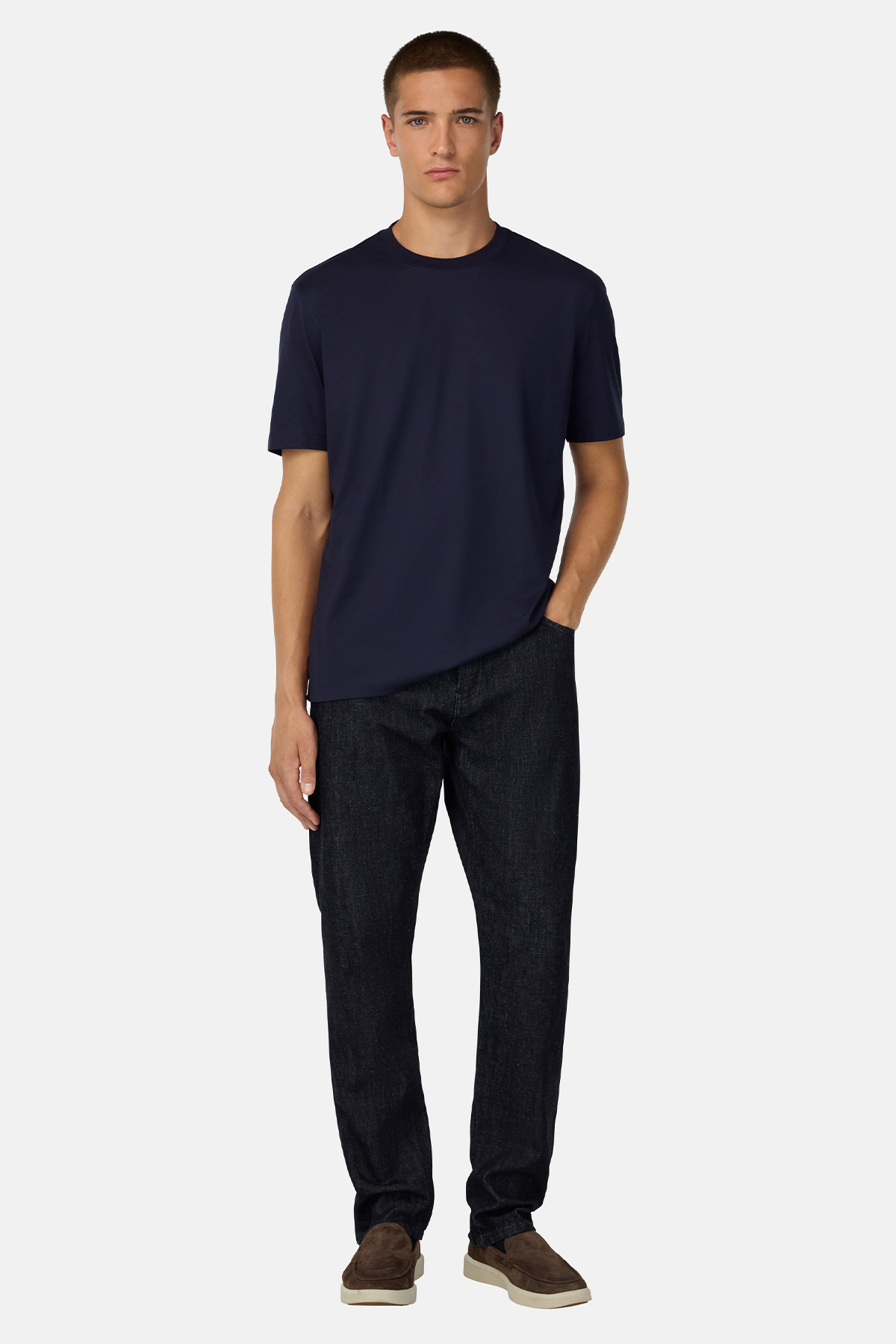 Playera De Algodón Y Seda image number 3