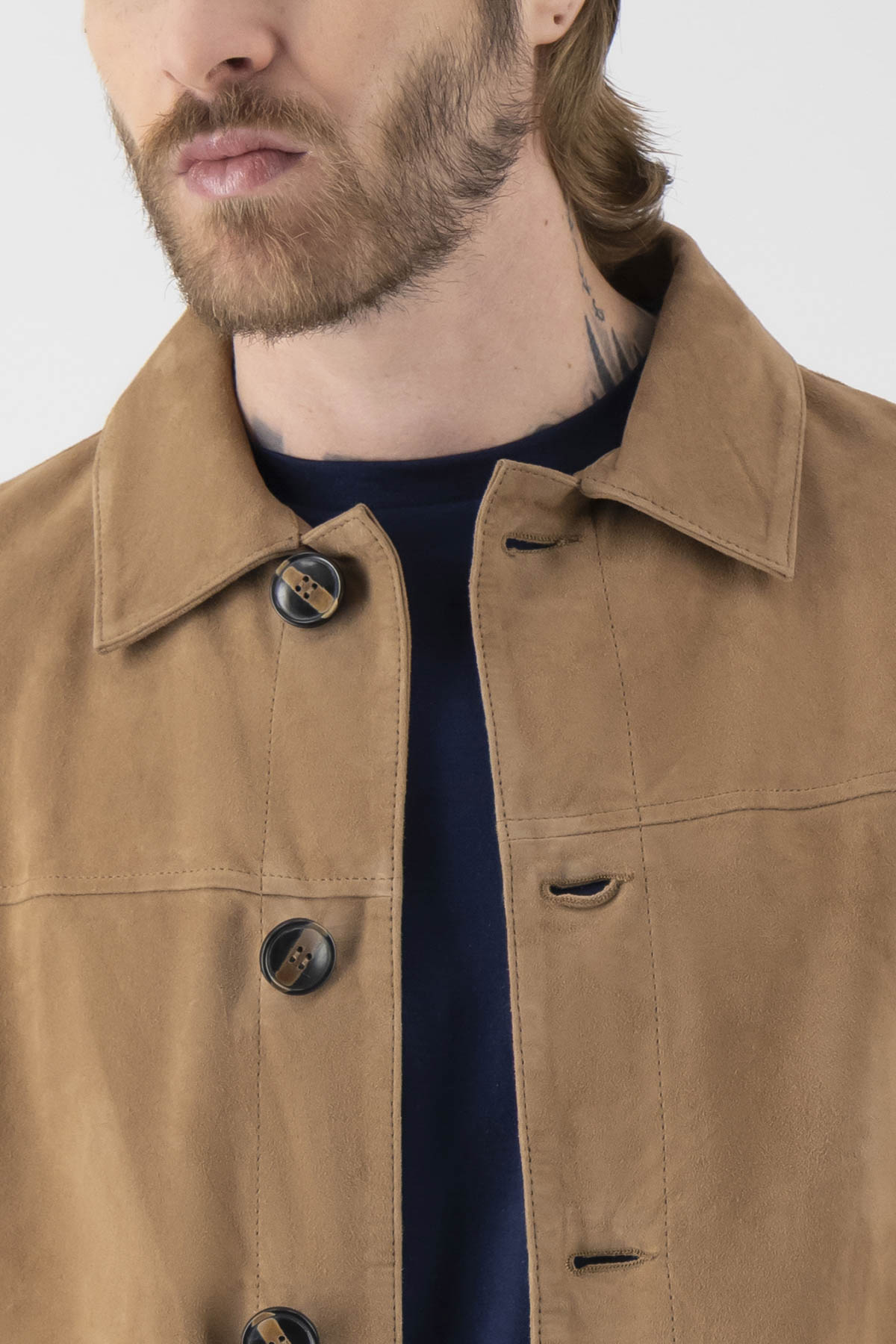 Sobrecamisa La Vera Pelle Contemporary Fit image number 1