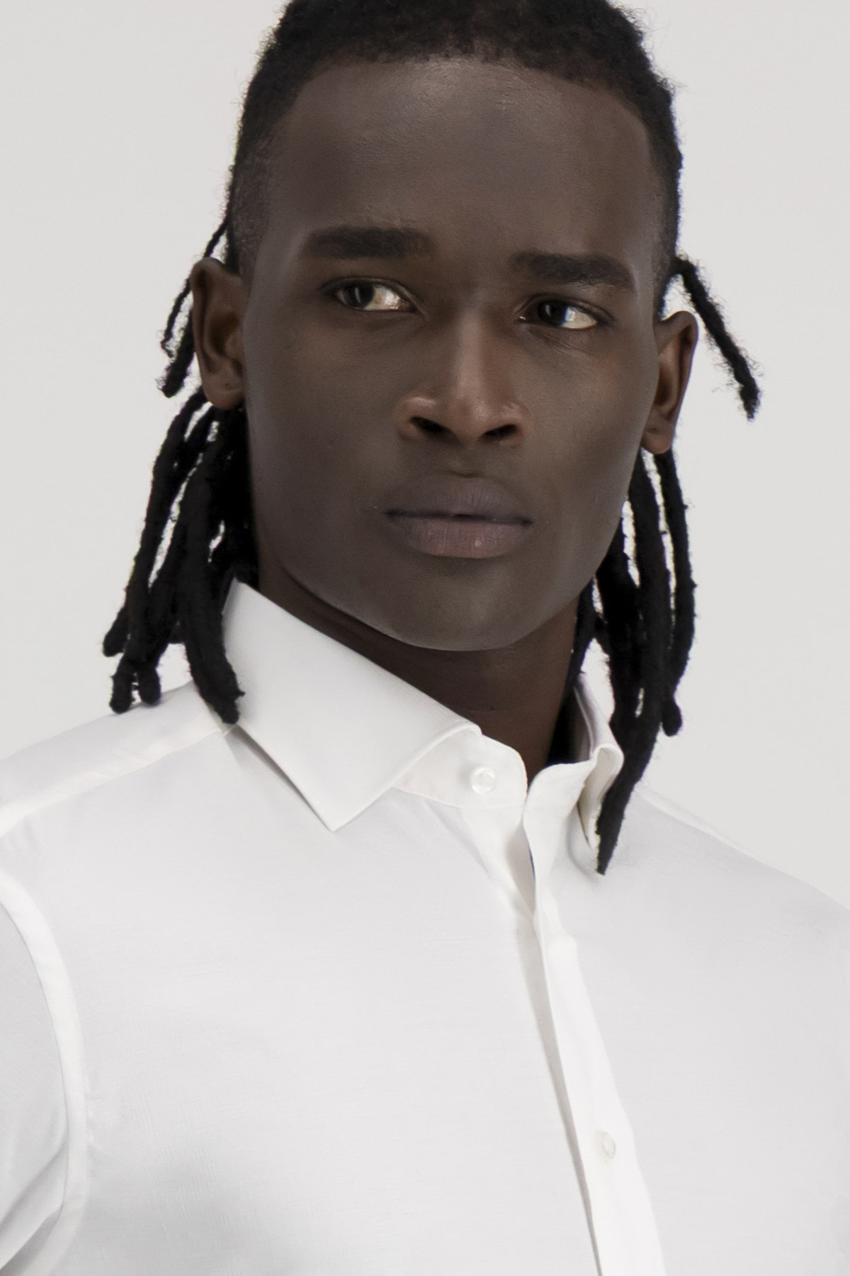 Camisa Formal Silk Protein Contemporary Fit image number 1