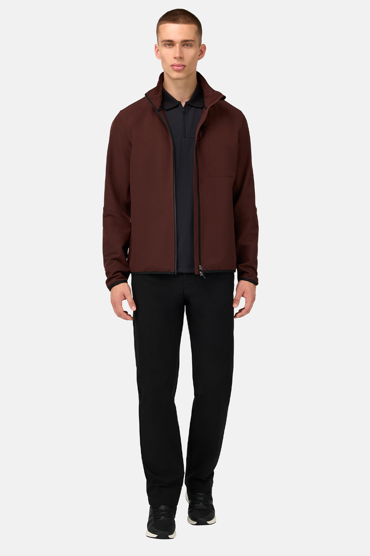 Chamarra Rompevientos De Nailon Elástico B Tech image number 3