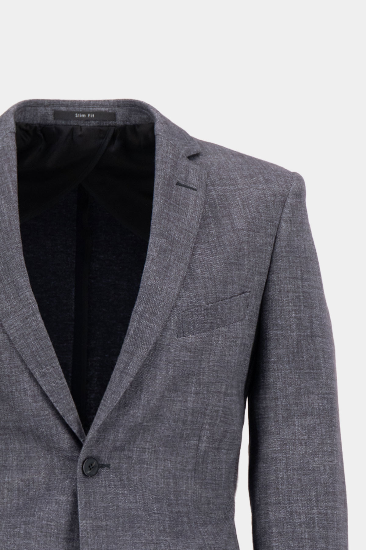 SACO CASUAL SLIM FIT GRIS image number 2