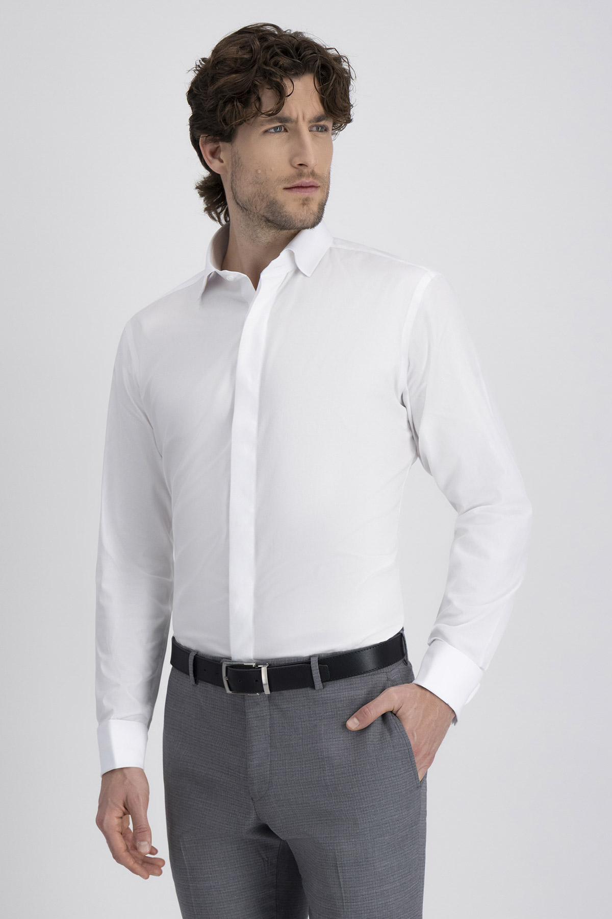 Camisa Formal Non Iron Contemporary Fit