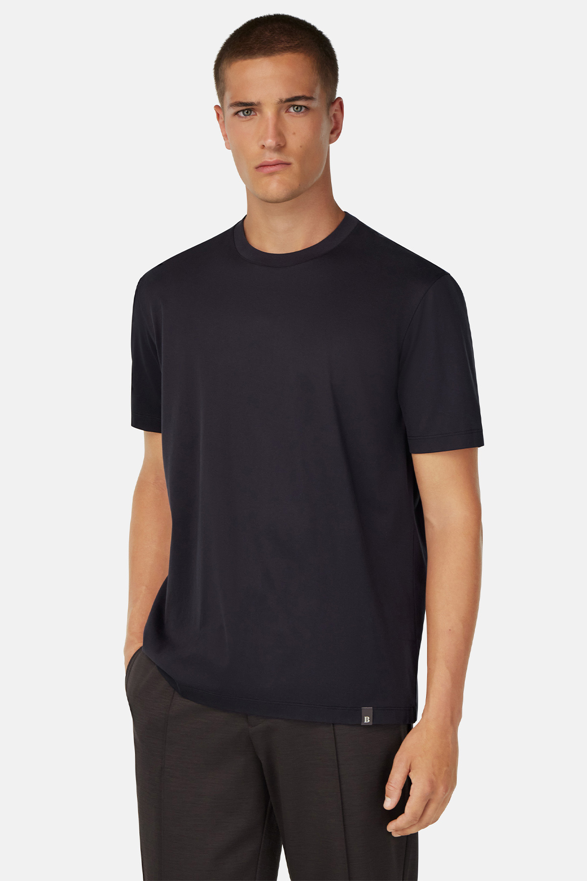 Playera De Algodón Y Seda