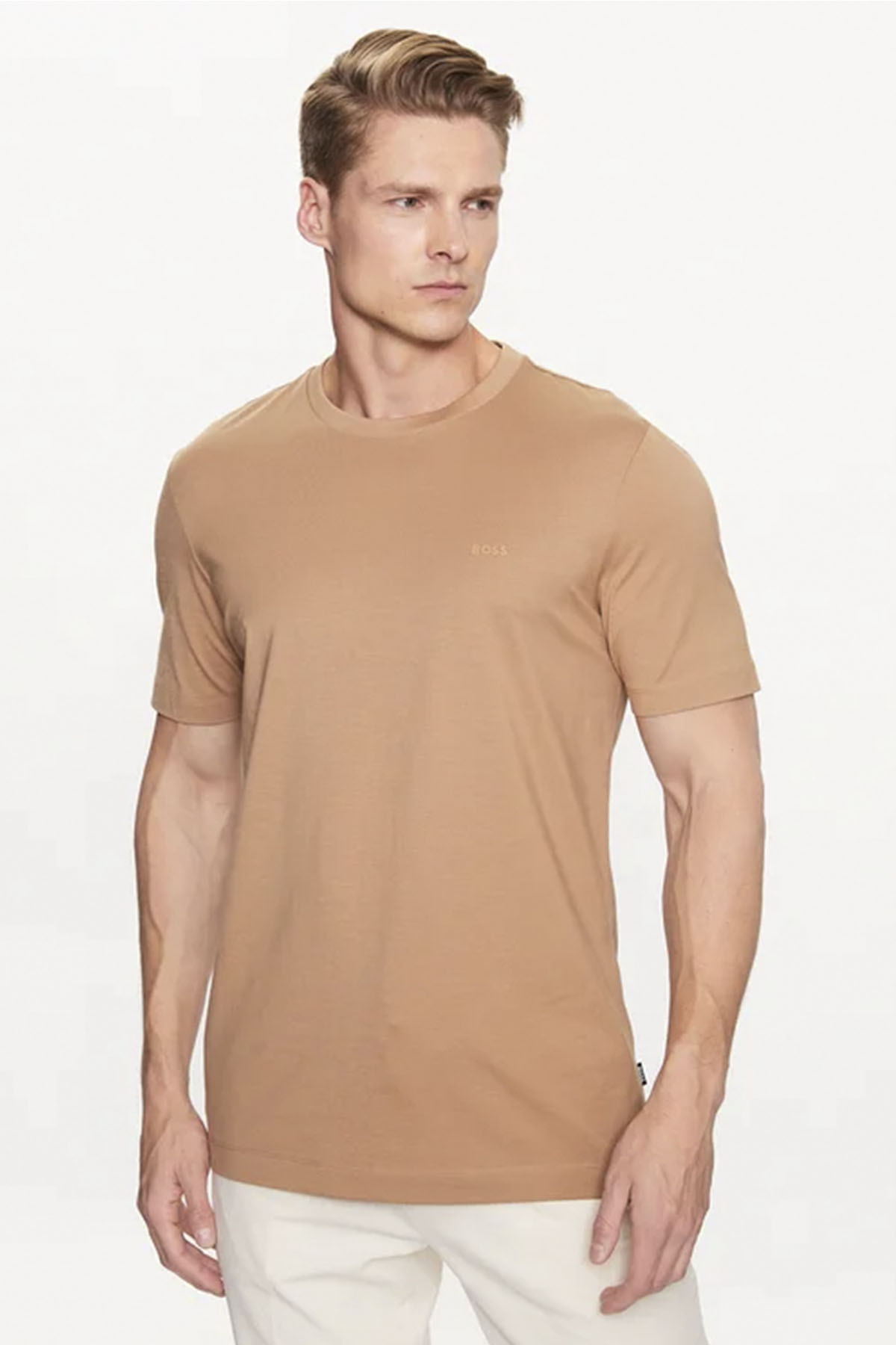 Camiseta De Jersey De Algodón Con Detalle De Logotipo