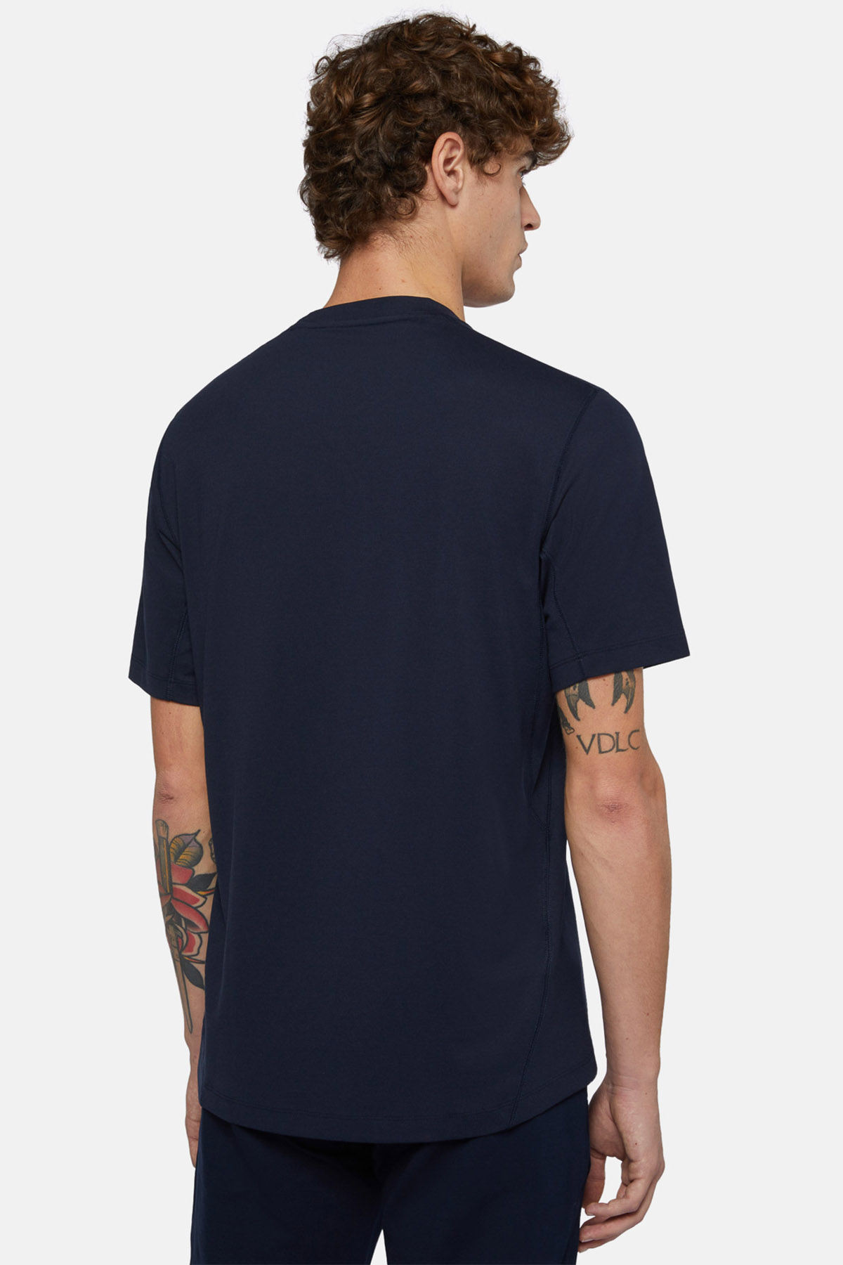 PLAYERA AZUL MARINO BOGGI DE PIQUÉ image number 2