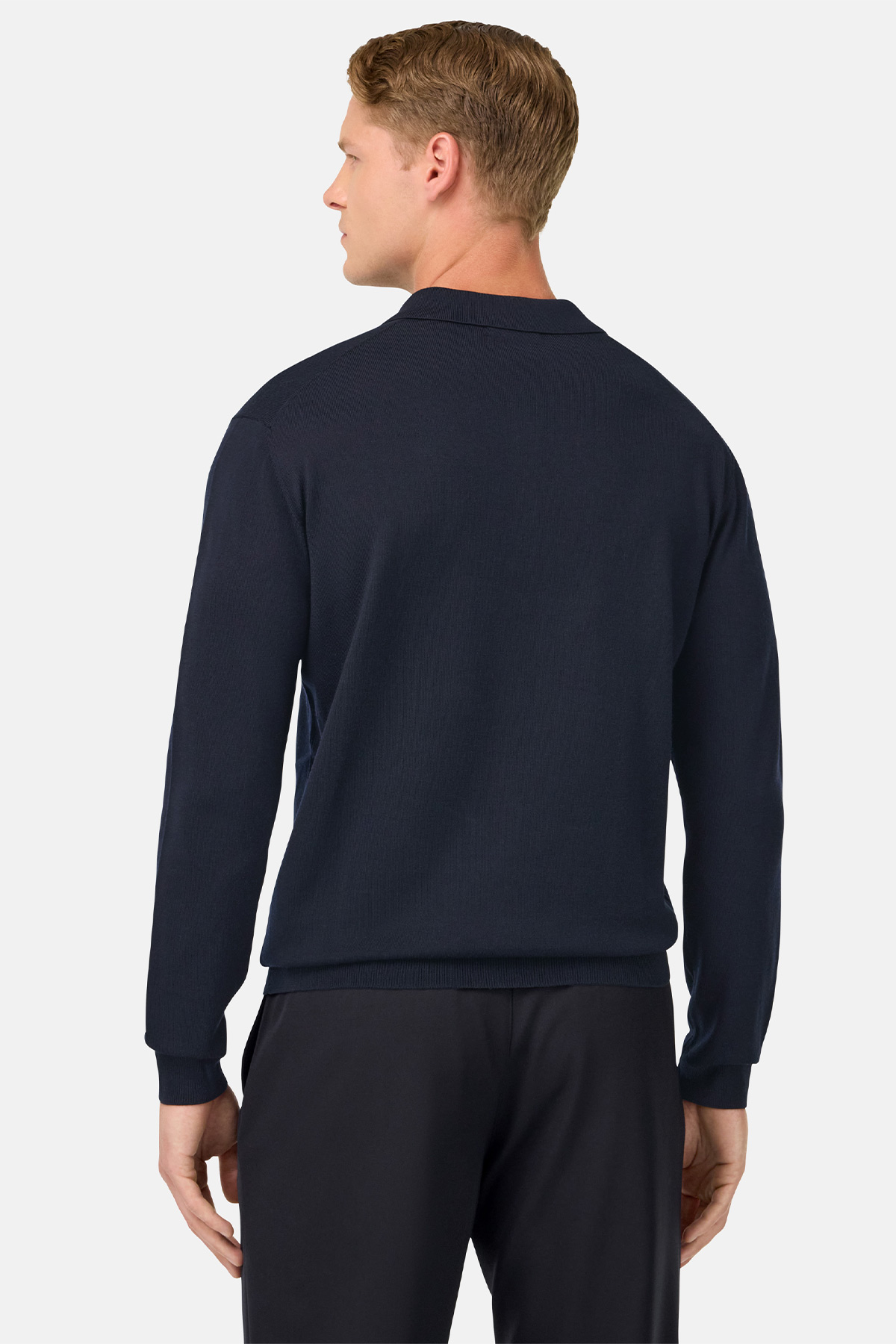 Polo De Punto De Lana Merina