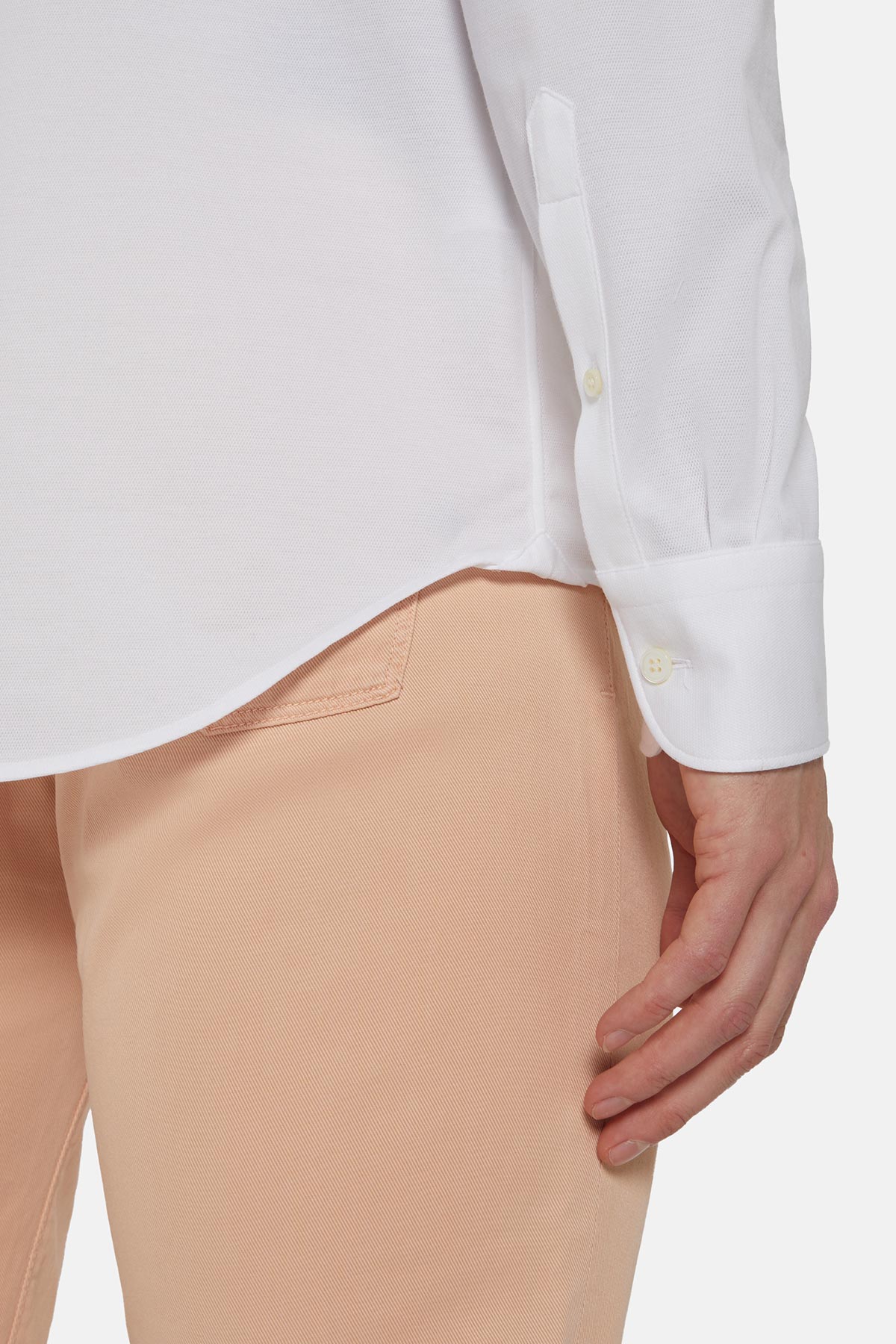 CAMISA CASUAL BLANCA BOGGI image number 3