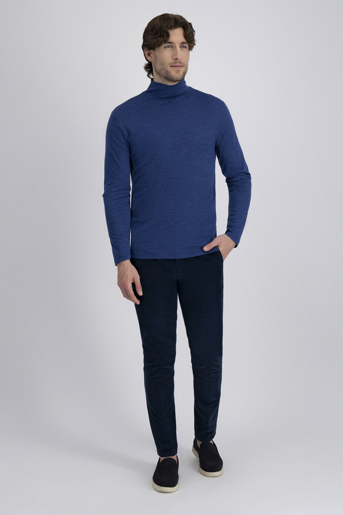 Playera Casual Merino Wool Contemporary Fit