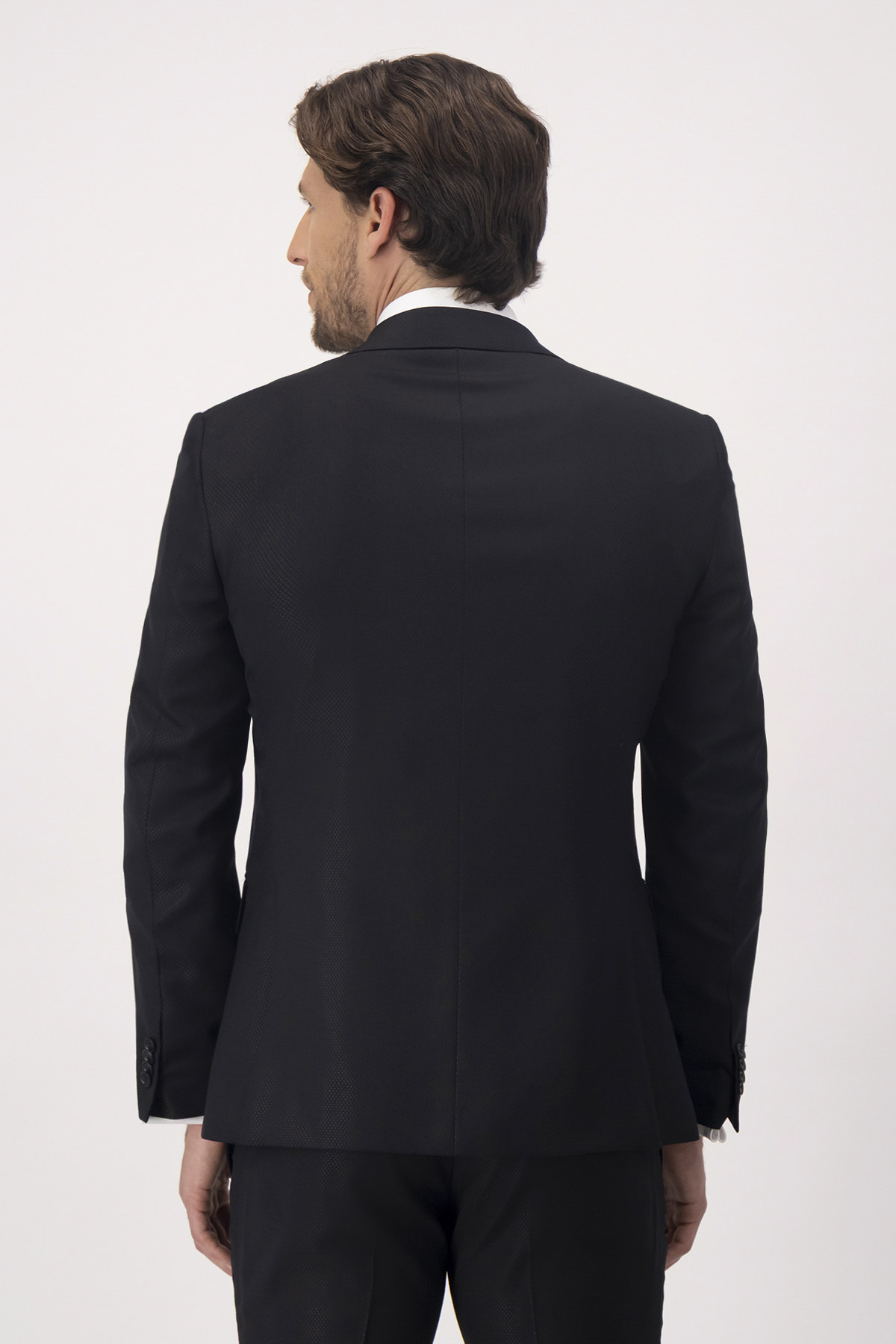 TRAJE NEGRO SLIM FIT image number 3