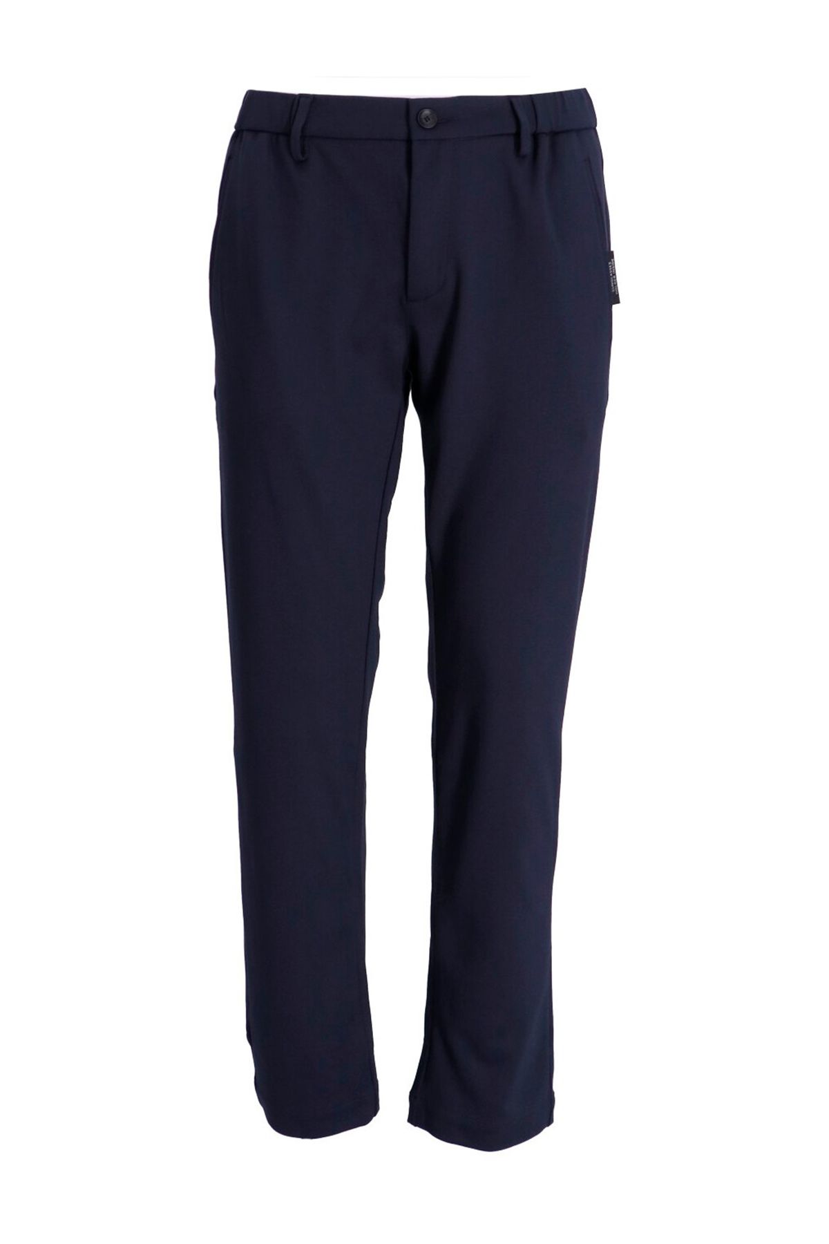 PANTALONES SLIM FIT EN MEZCLA DE ALGODÓN CON ELÁSTICO