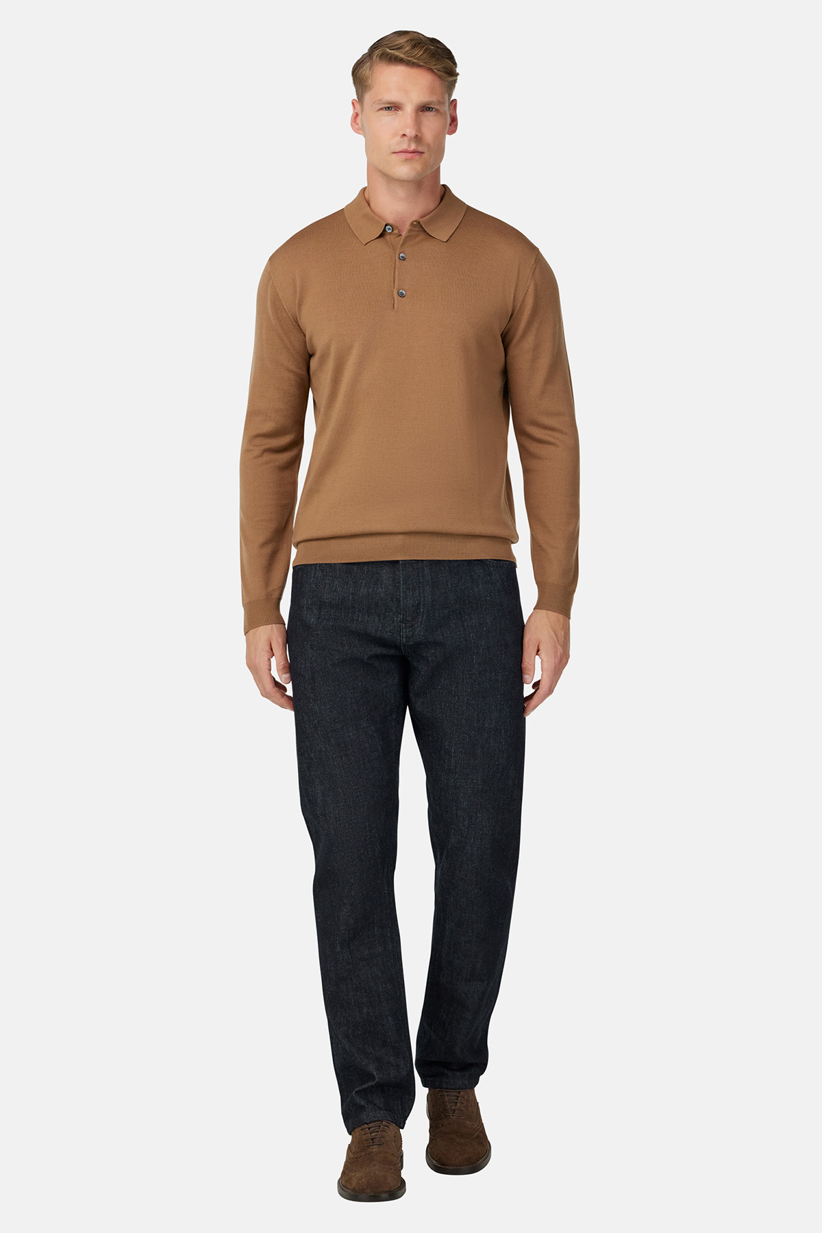 Polo De Punto De Lana Merina image number 3