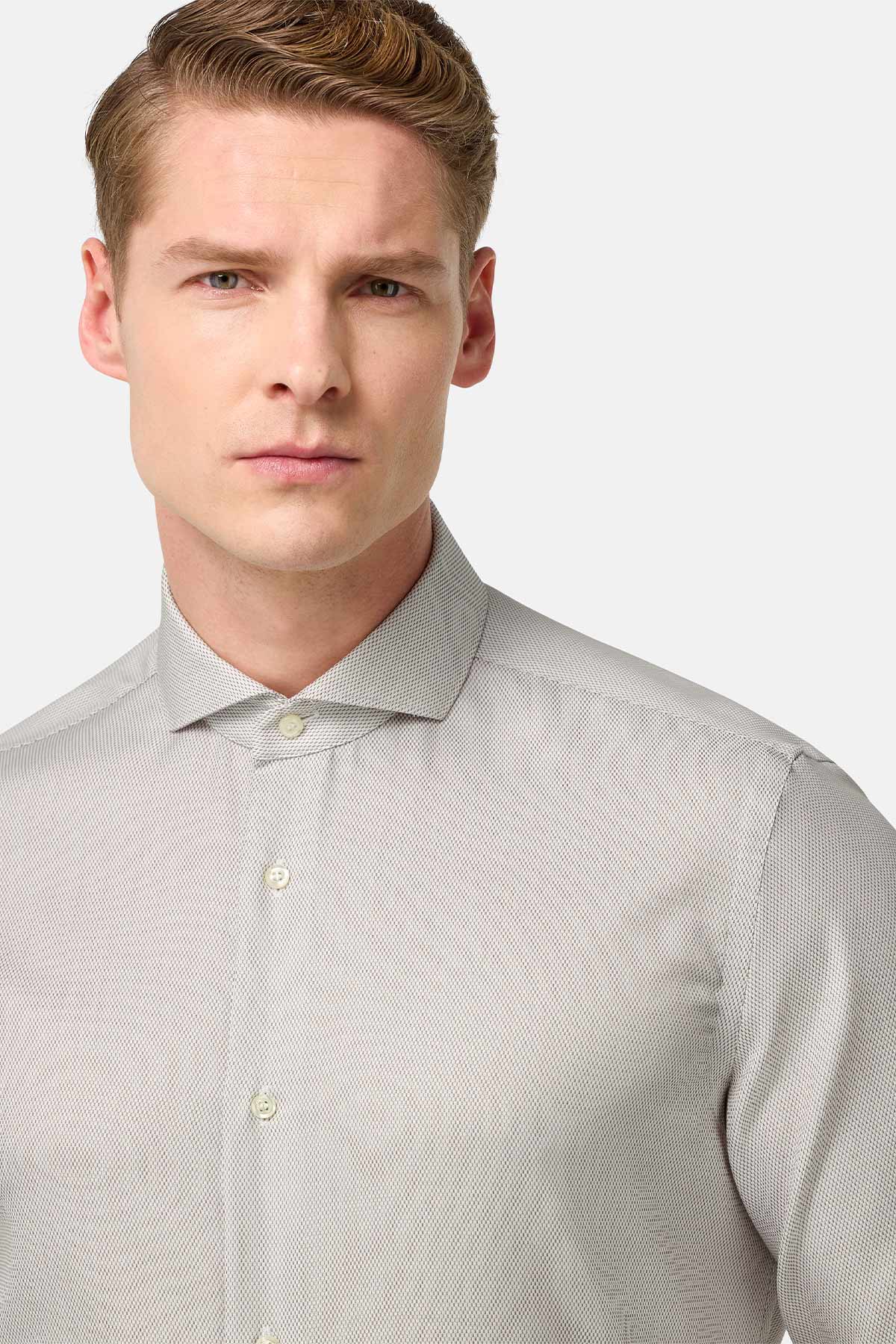 Camisa Formal De Algodón Slim Fit image number 3