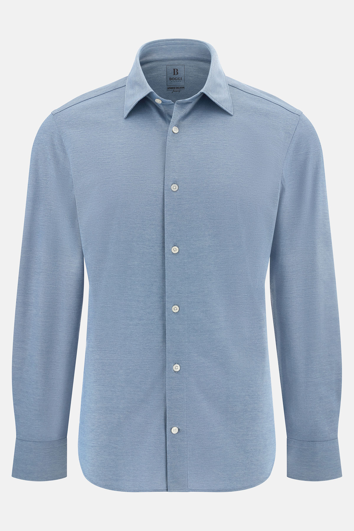 Camisa Estilo Polo De Punto Japonés Regular Fit image number 5