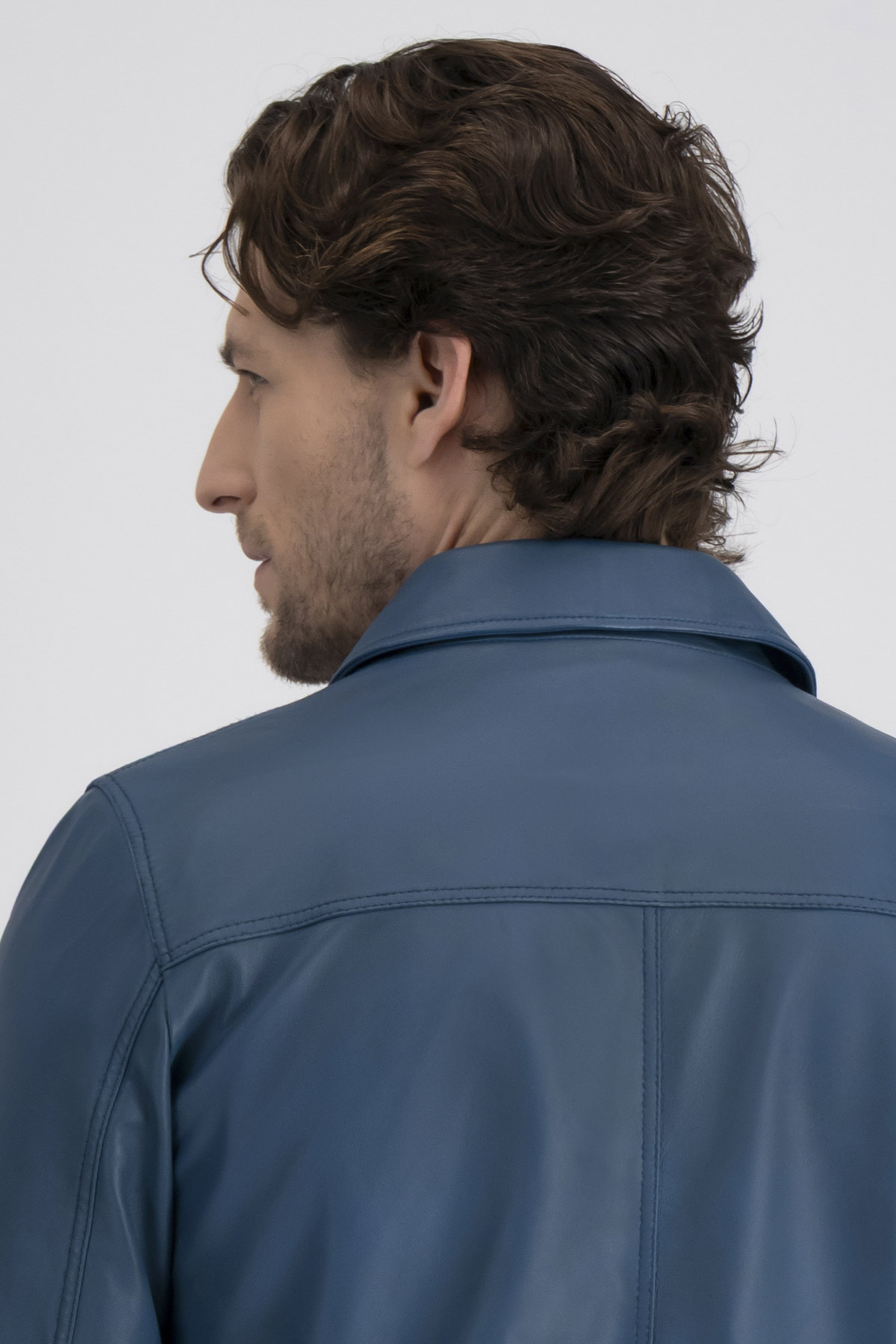 Chamarra La Vera Pelle Contemporary Fit