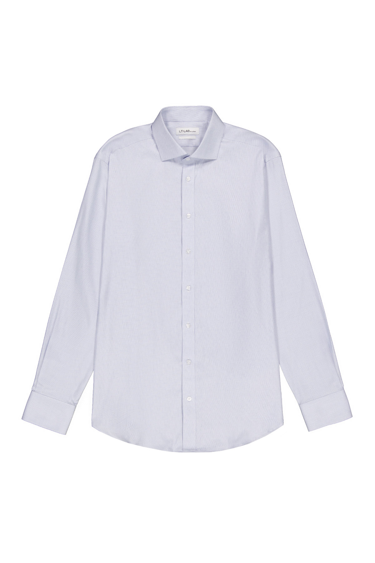 CAMISA FORMAL NON IRON AZUL CONTEMPORARY FIT image number 6