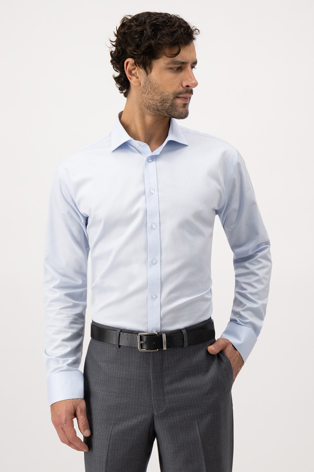 CAMISA NON IRON CALDERONI CONTEMPORARY FIT image number 0