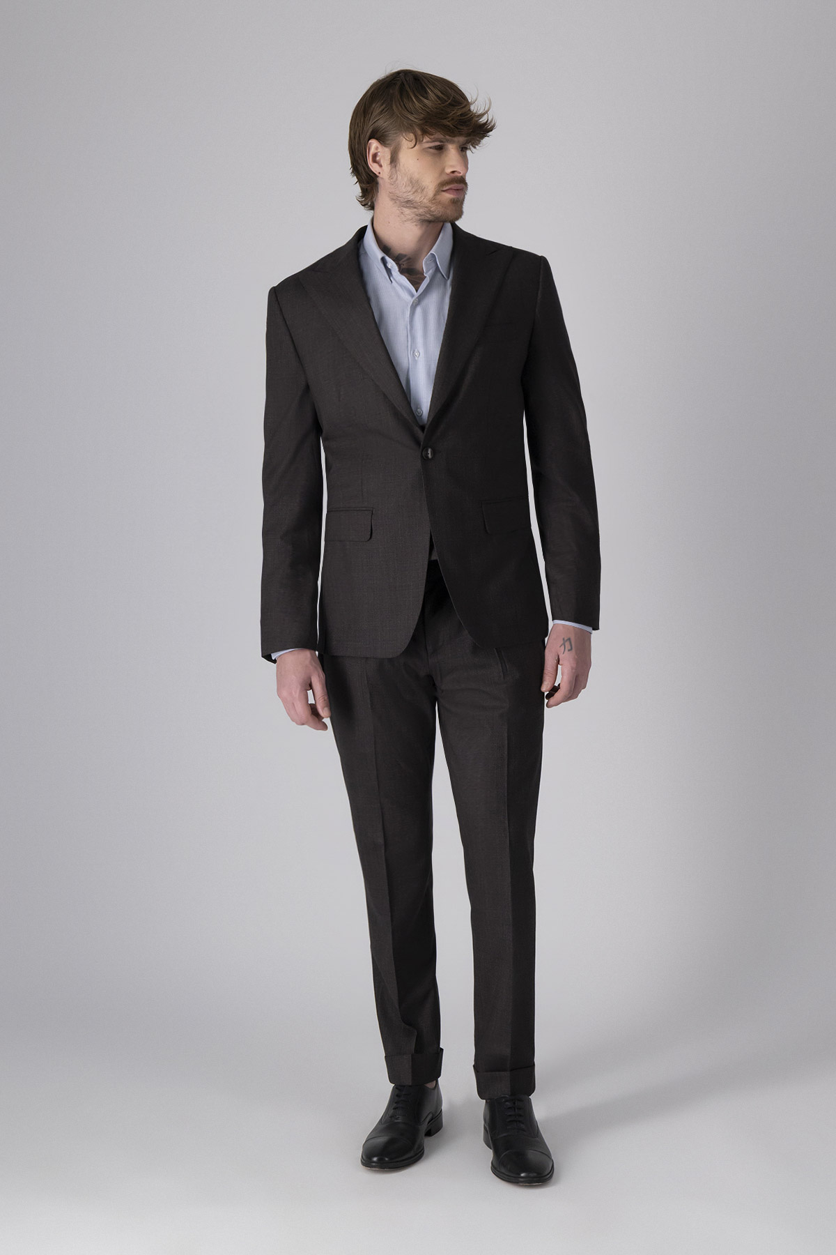TRAJE TRÍO CAFÉ SLIM FIT