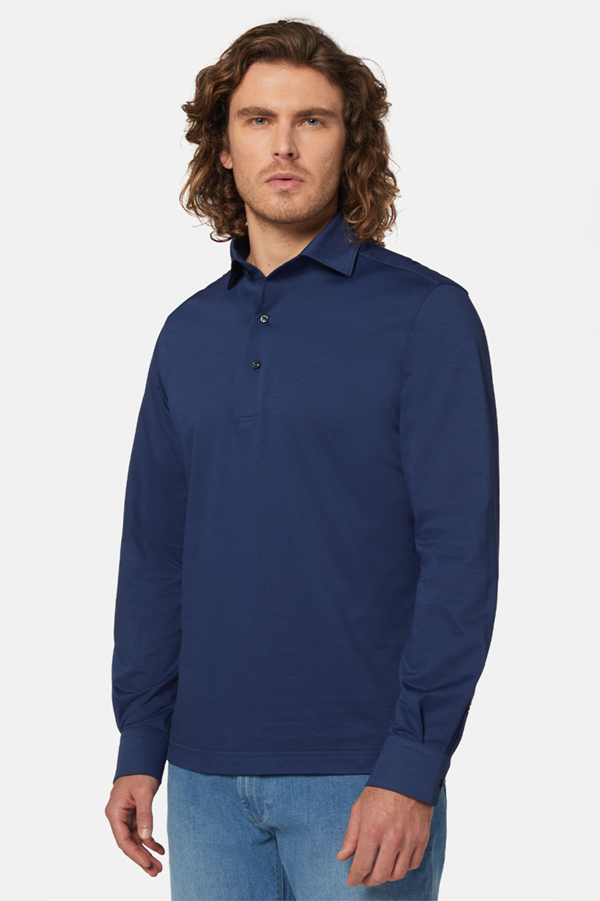 Polo de punto jersey japones image number 1