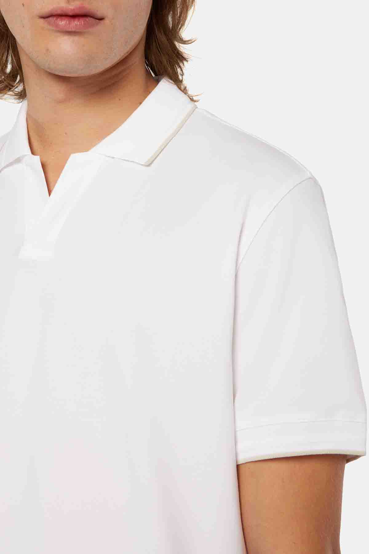 POLO BLANCO BOGGI image number 4